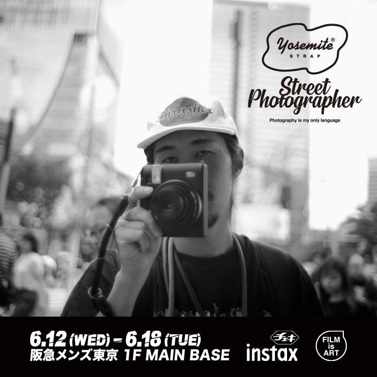 【6/12~6/18】阪急メンズ東京1FでINSTAX‟チェキ”とのコラボレーションPOPUPを開始!