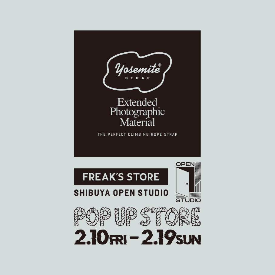 100本限定モデルも。FREAK'S STORE渋谷「OPEN STUDIO」でポップアップストア開催!