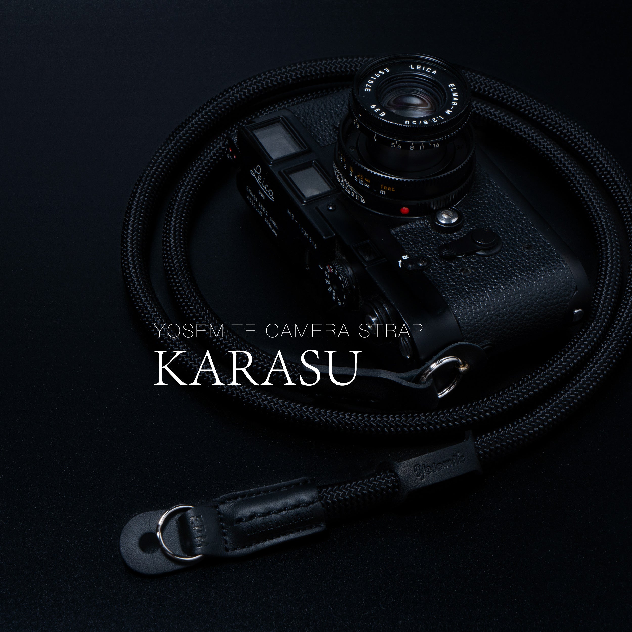 【予約販売21:00~】カメラストラップシリーズの『KARASU』がRESTOCK!!!