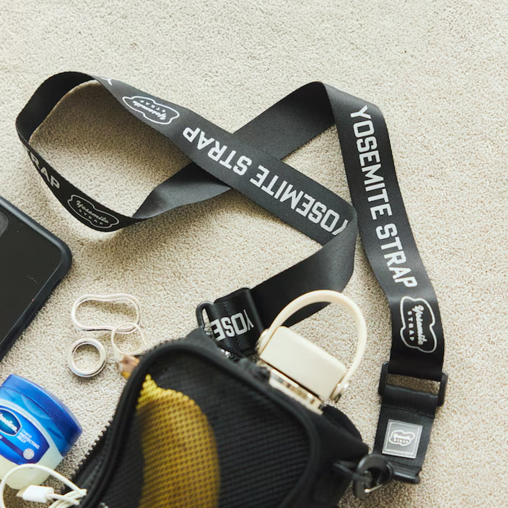 YOSEMITE BAG SHOULDER STRAP/BLACK