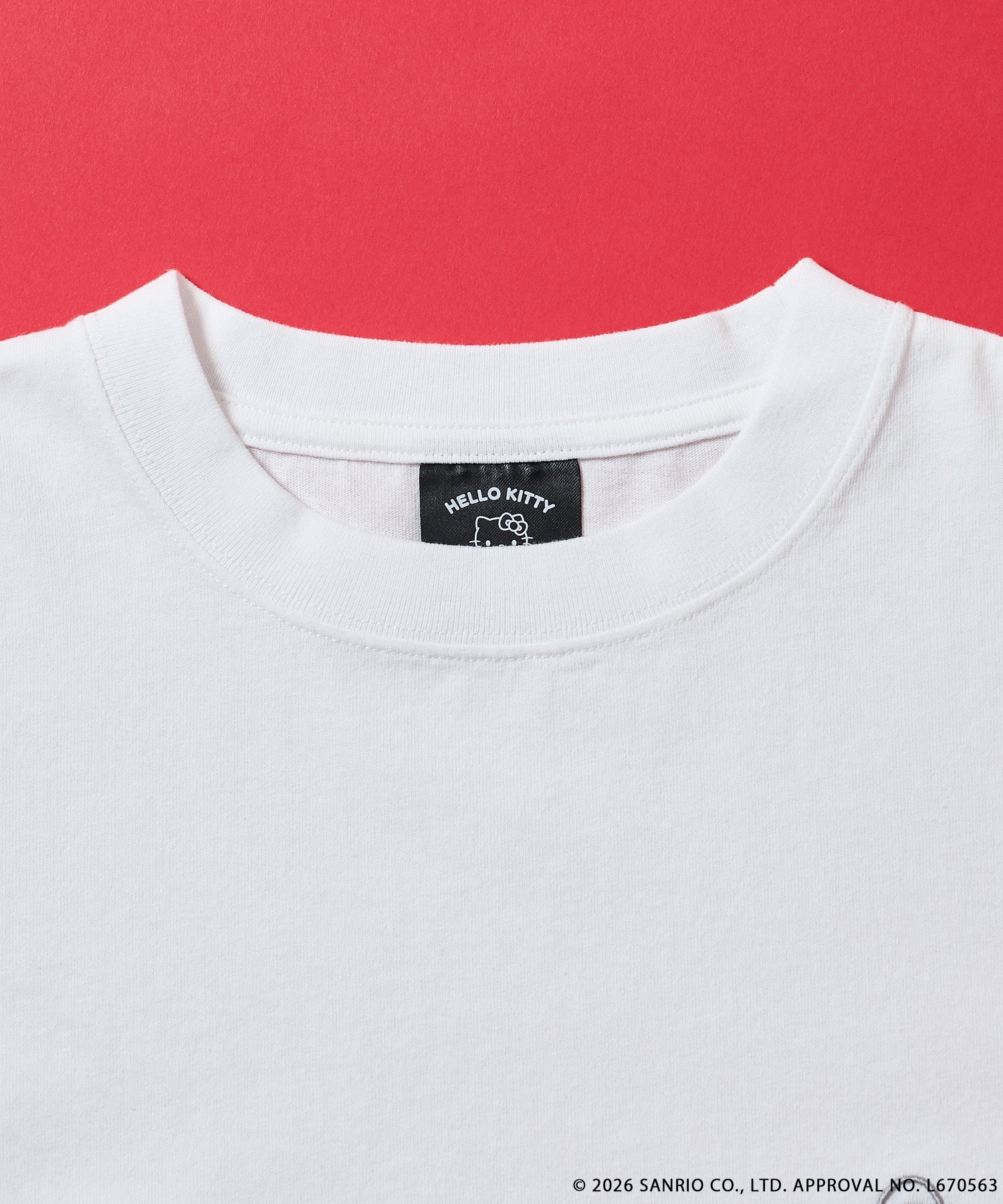 FREAK'S STORE×SMAST×ハローキティ/「HELLO KITTY」メッセージロゴTEE/OFF