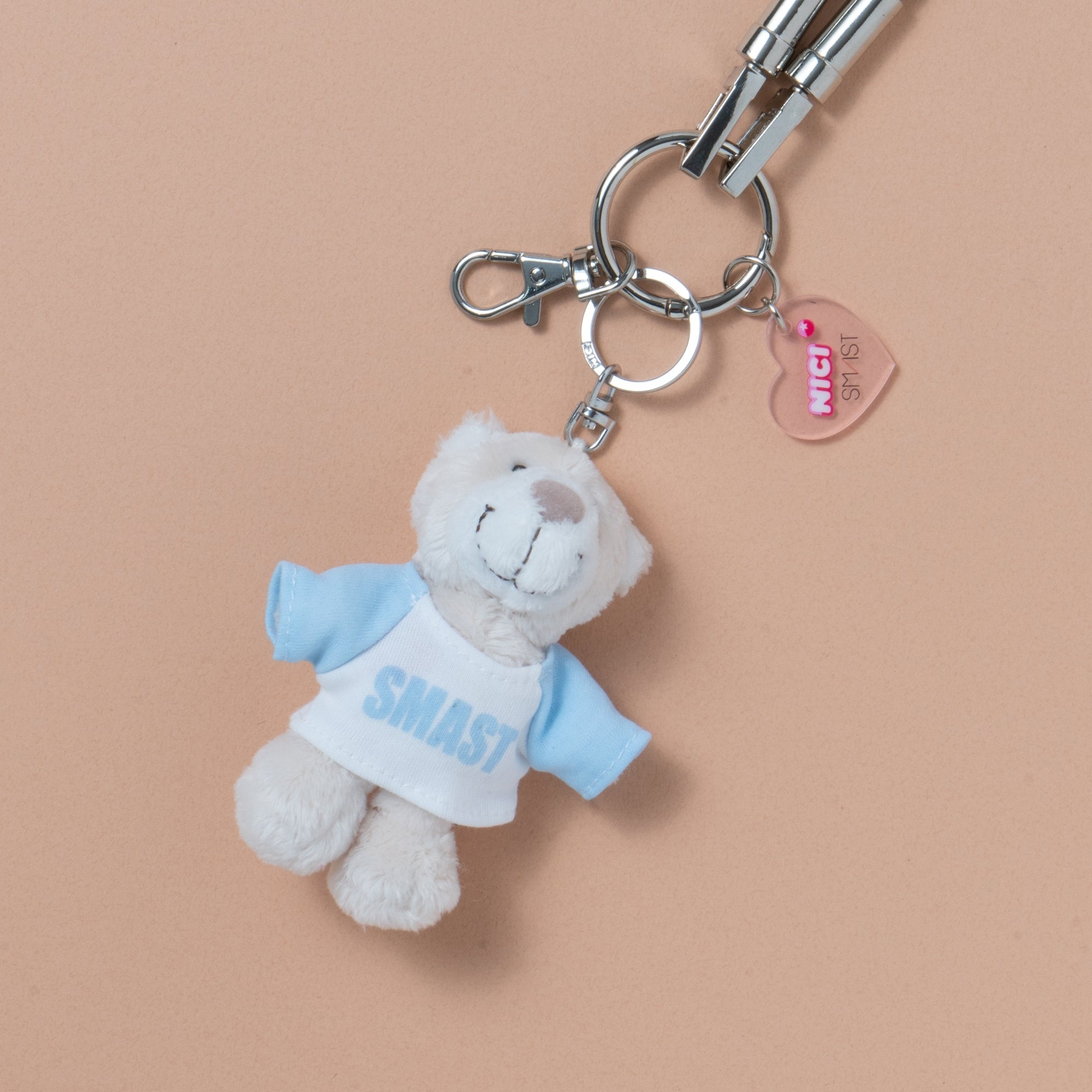 NICI × SMAST Mobile Strap / ベア:ホワイト