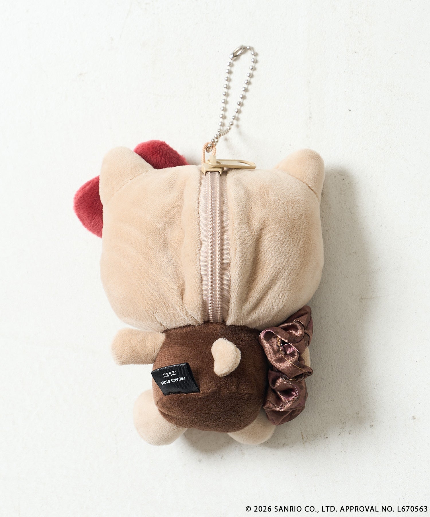 FREAK'S STORE×SMAST×サンリオキャラクターズ/「HELLO KITTY」エコバック入りぬいぐるみチャーム