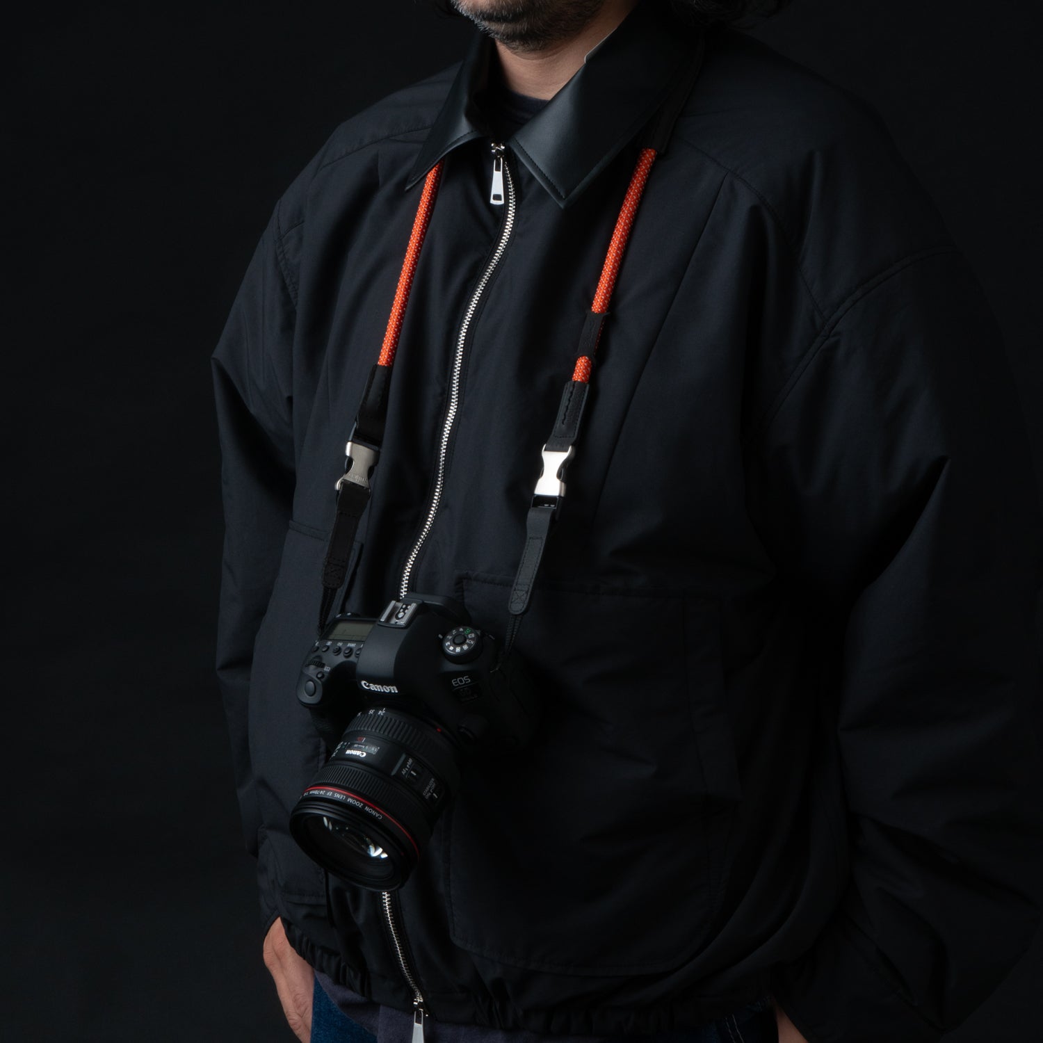 YOSEMITE CAMERA STRAP REFLECT PRO PLUS<br>ORANGE GLOW