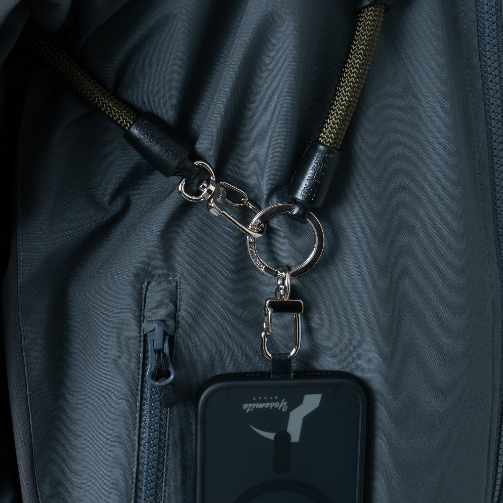 再入荷<br>YOSEMITE 2WAY MOBILE STRAP<br>NIGHT GLOW<br>ヨセミテ 2ウェイ モバイルストラップ<br>ナイトグロウ