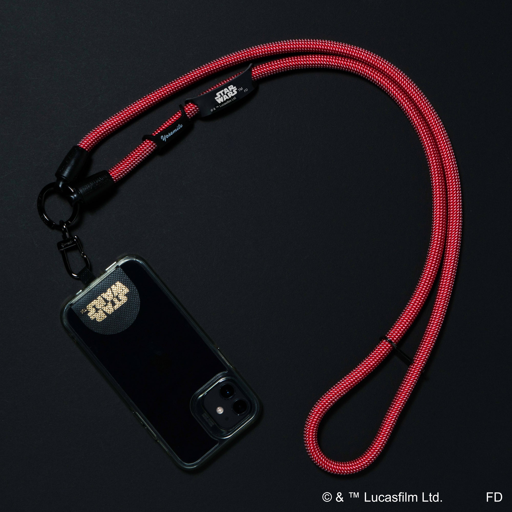 YOSEMITE MOBILE STRAP/STARWARS EDITION/RED/スターウォーズ エディション/レッド