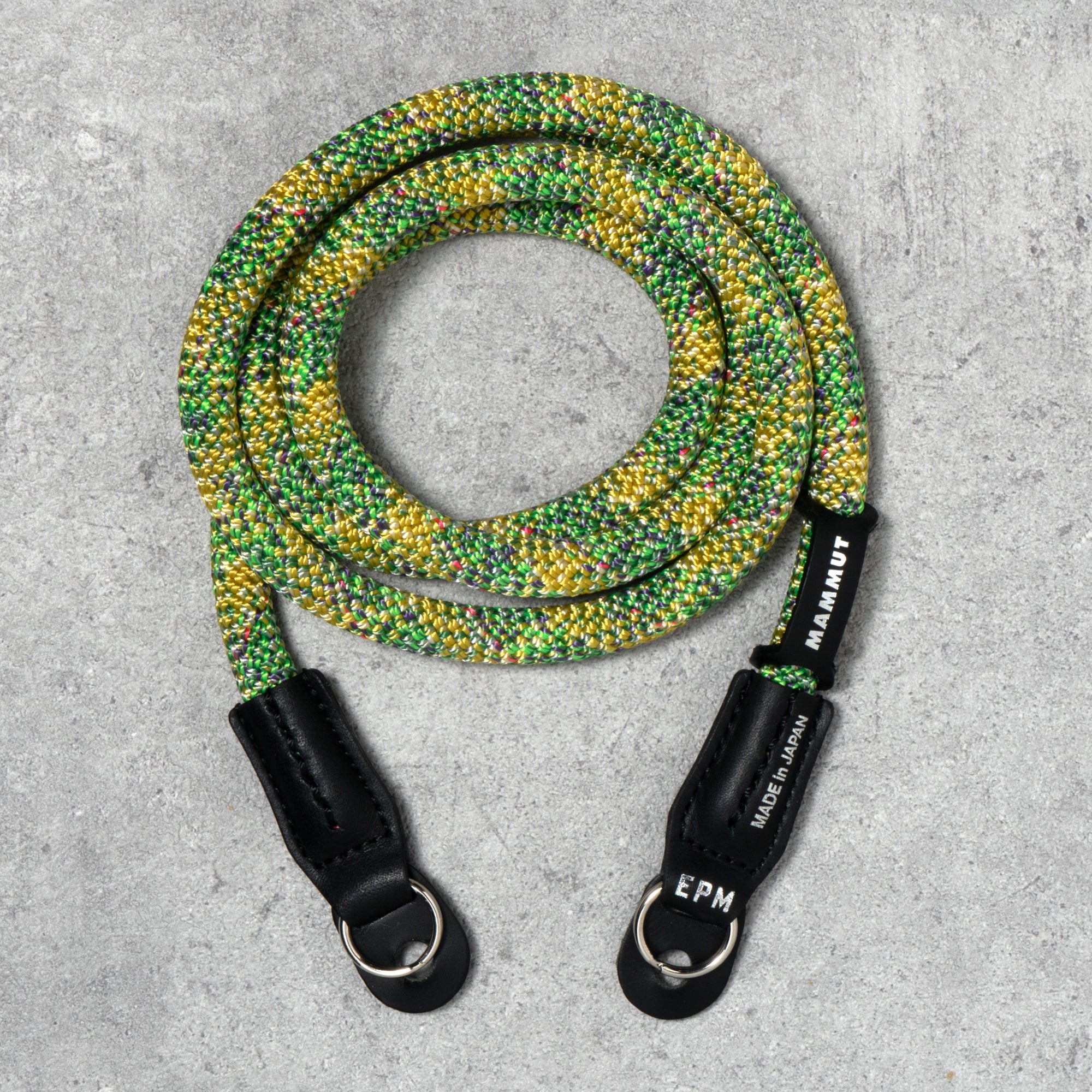 【MAMMUT EDITION】<br>YOSEMITE CAMERA STRAP<br> GREEN TEA<br>マムートエディション ヨセミテカメラ ストラップ / グリーンティー