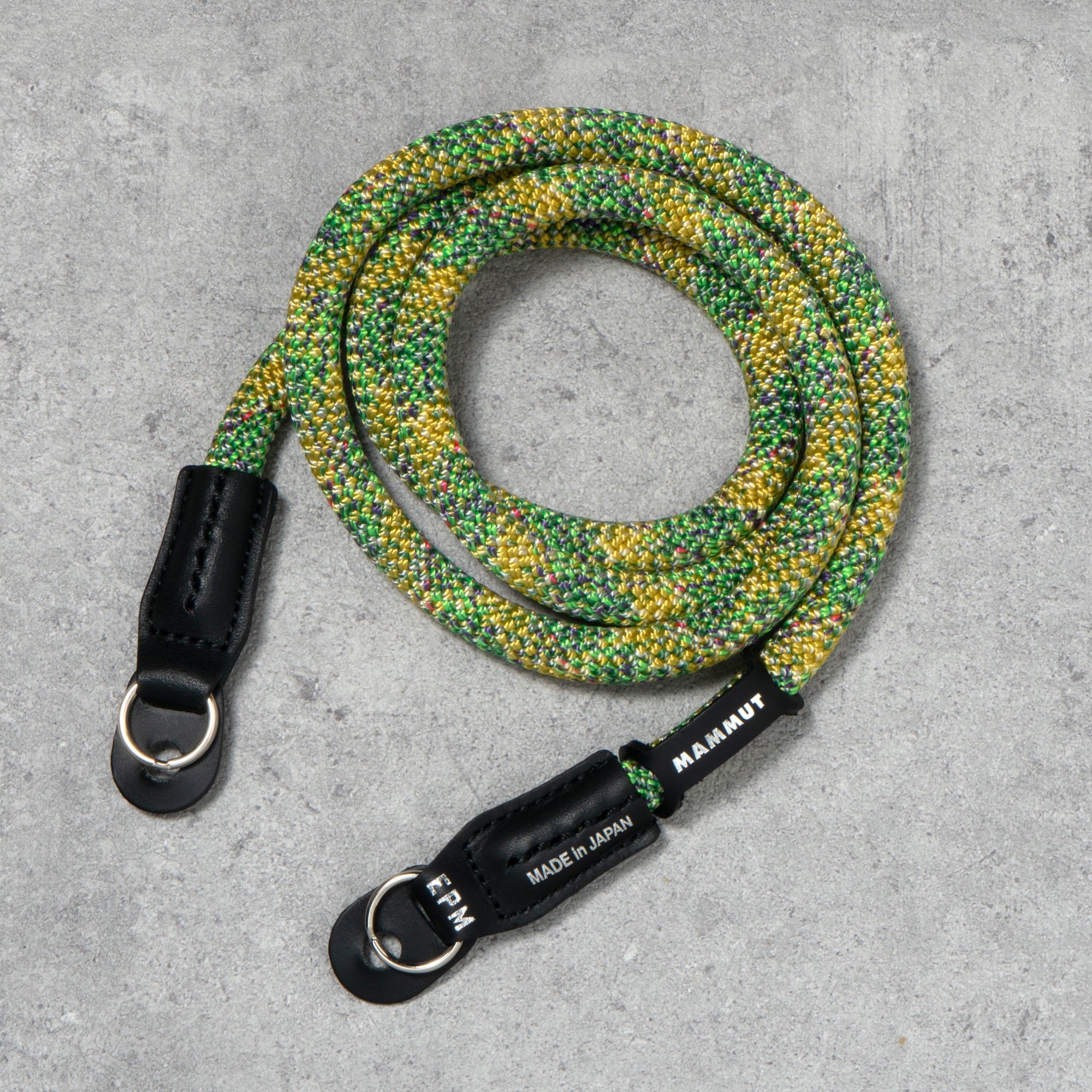 【MAMMUT EDITION】<br>YOSEMITE CAMERA STRAP<br> GREEN TEA<br>マムートエディション ヨセミテカメラ ストラップ / グリーンティー