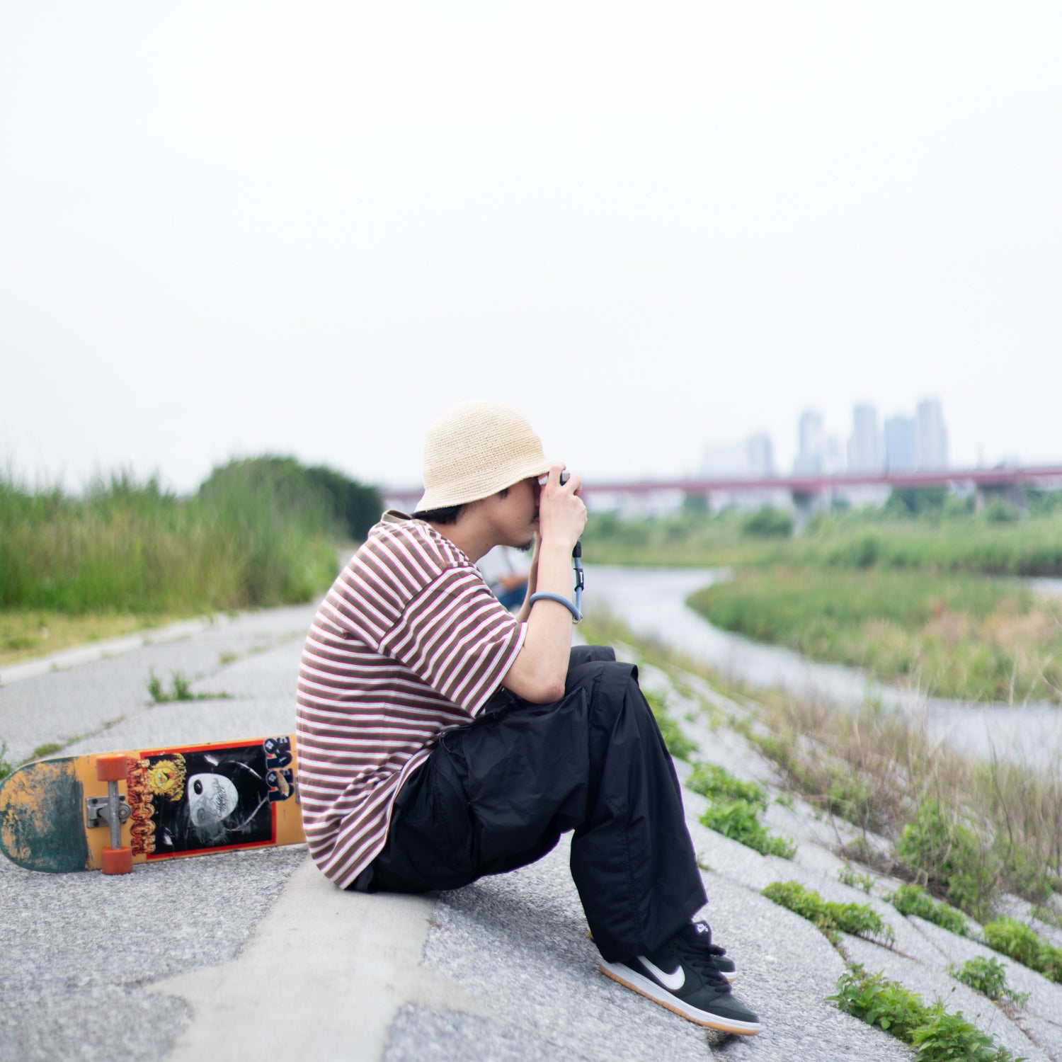 YOSEMITE CAMERA HAND STRAP for COMPACT<br>SMOKEY<br>ヨセミテ カメラ ハンド ストラップ フォー コンパクト / スモーキー