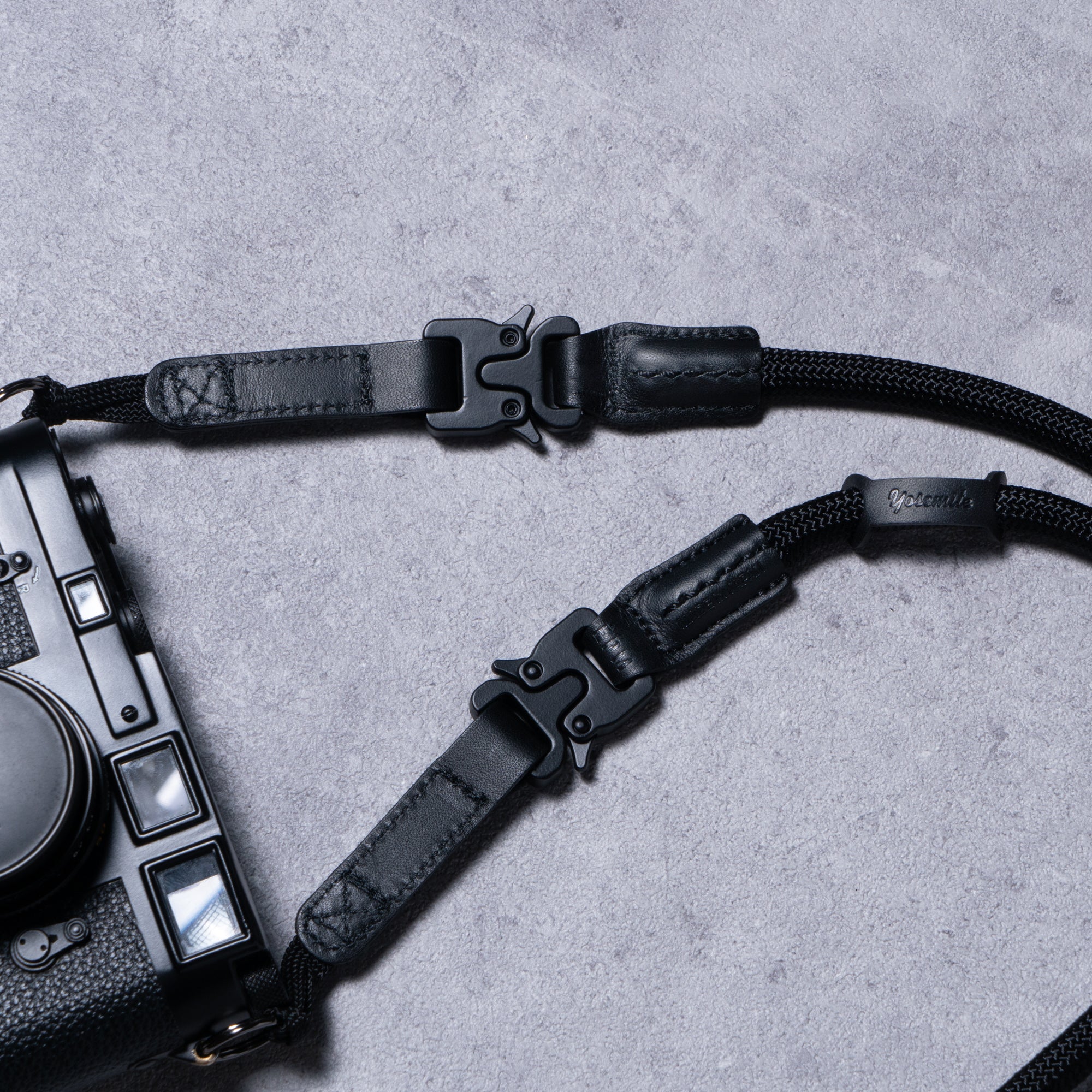 YOSEMITE CAMERA STRAP TOTEM <br>MAD BLACK<br>ヨセミテ カメラストラップ トーテム / マッドブラック