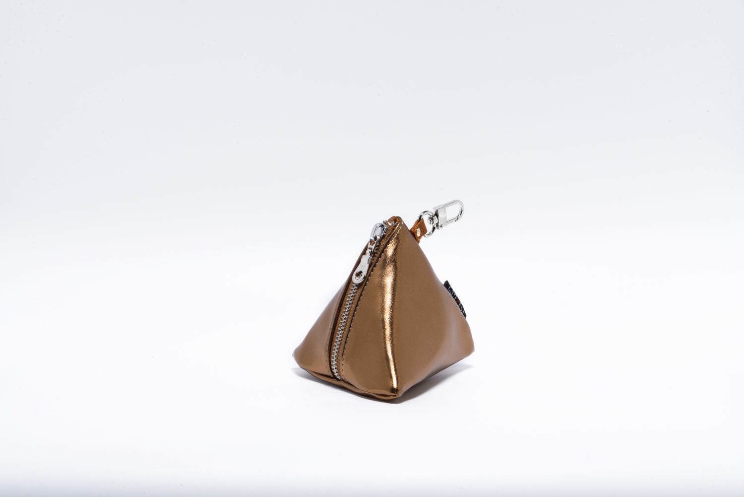 SMAST PYRAMID POUCH / BRONZE