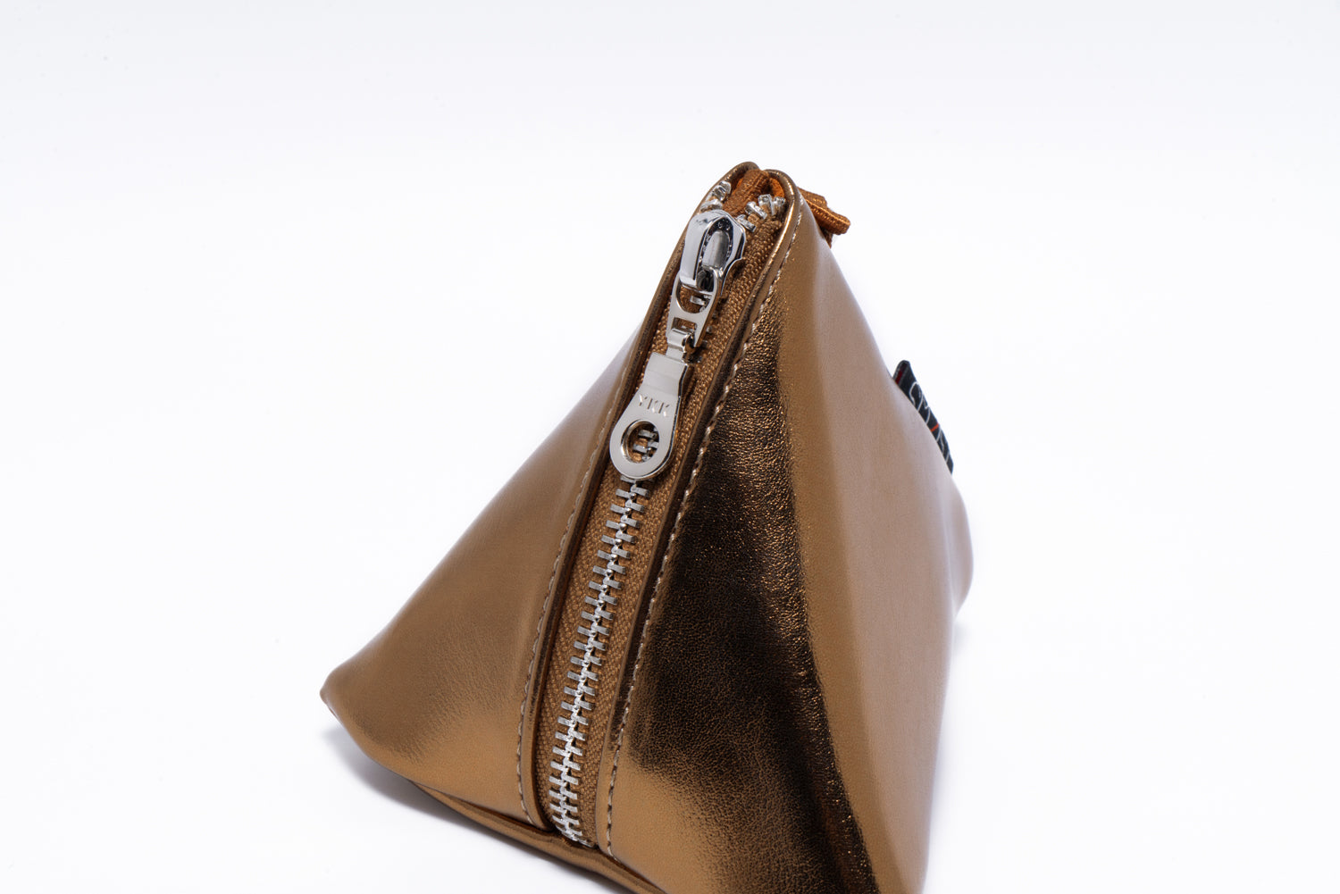 SMAST PYRAMID POUCH / BRONZE