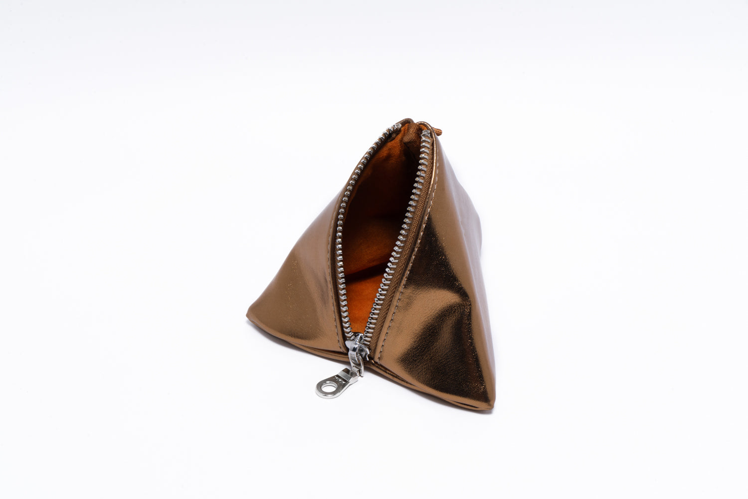 SMAST PYRAMID POUCH / BRONZE