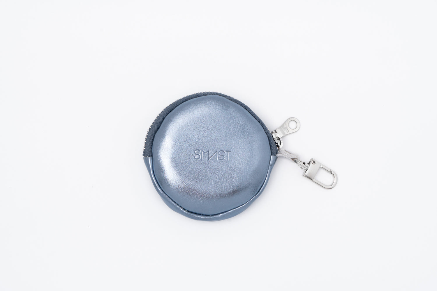 SMAST CIRCLE POUCH / METALLIC BLUE