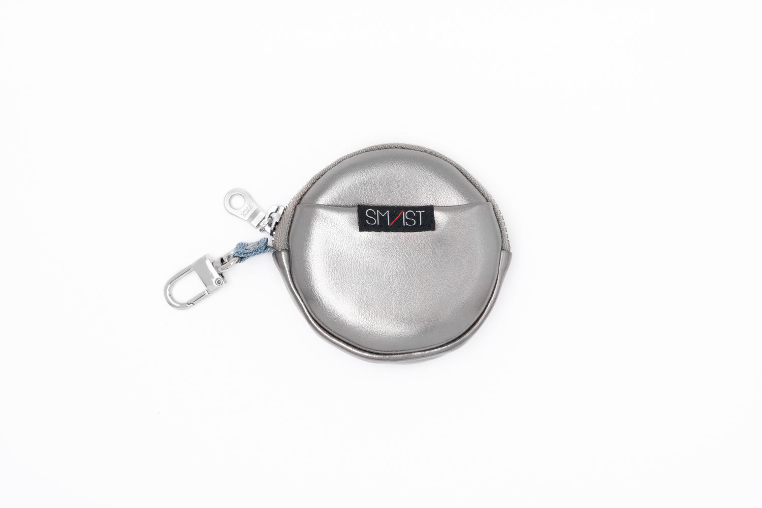 SMAST CIRCLE POUCH / METALLIC GRAY