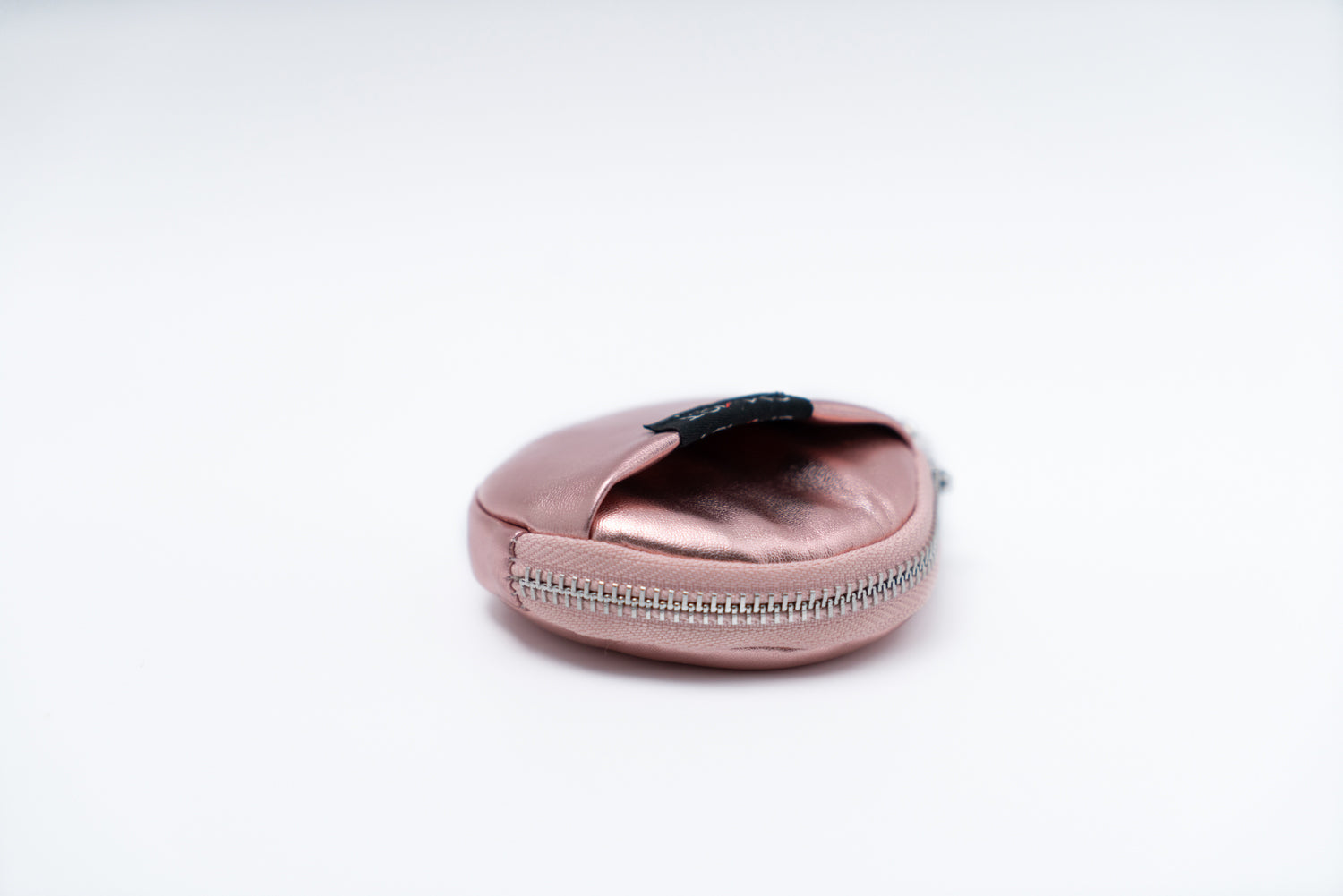 SMAST CIRCLE POUCH / METALLIC PINK
