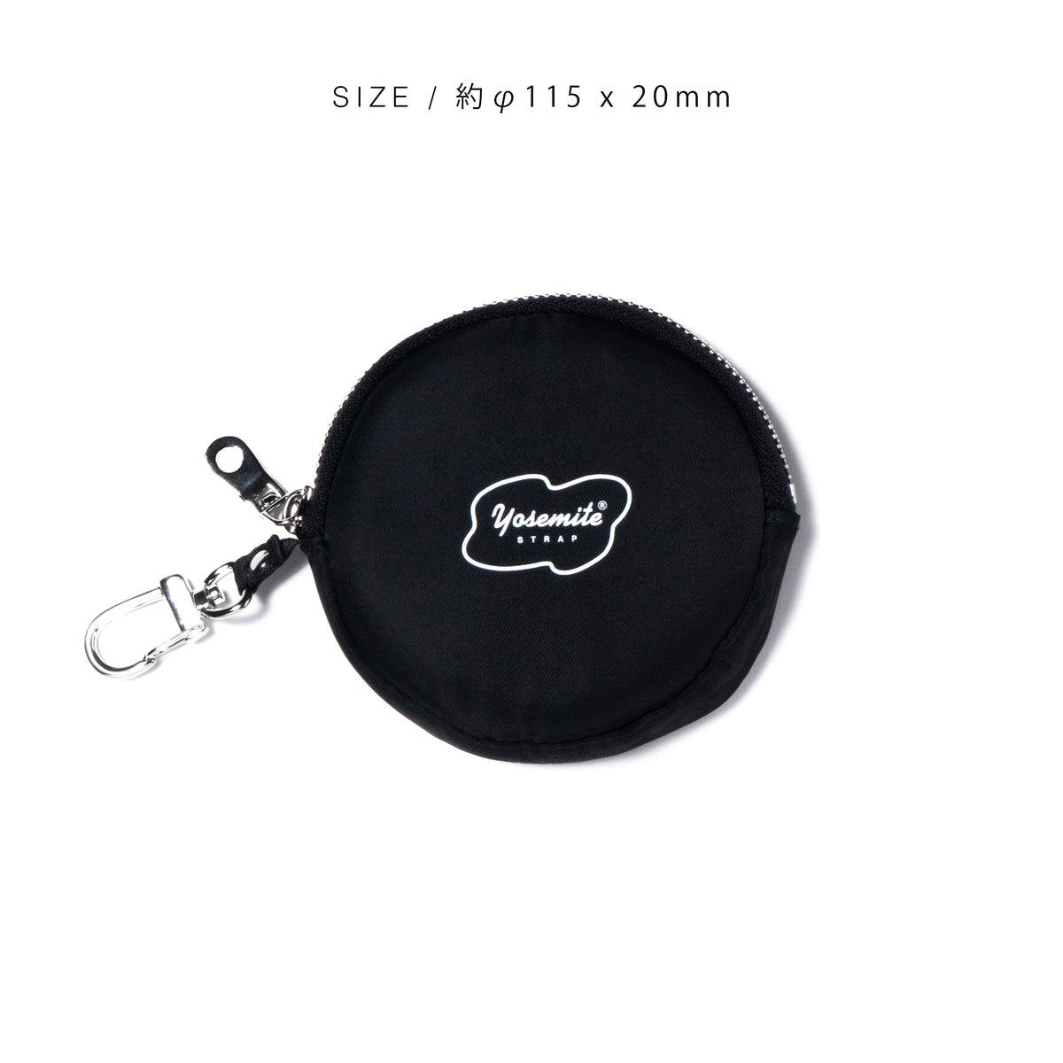 YOSEMITE CIRCLE COIN CASEBLACKヨセミテ サークル コインケース 