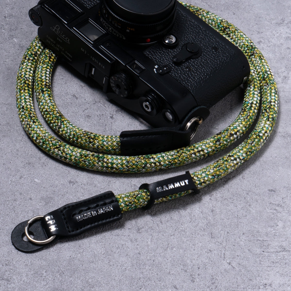 【MAMMUT EDITION】 YOSEMITE Camera Strap Green Tea マムートエディション ヨセミテカメラ ストラップ / グリーンティー 111cm