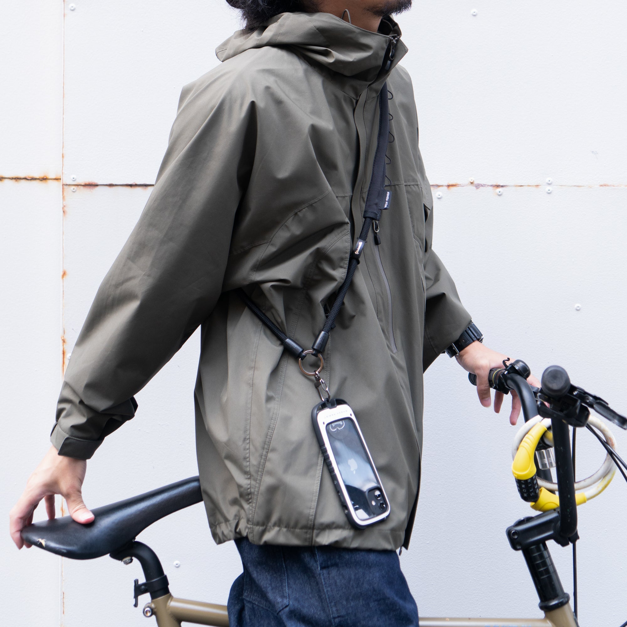 YOSEMITE STRAP X BAICYCLON by Bagjack<br>YOSEMITE WEBBING STRAP<br>MAD BLACK<br>ヨセミテ ストラップ x バイシクロン バイ バグジャック<br>ヨセミテ ウェビングストラップ<br>マッドブラック