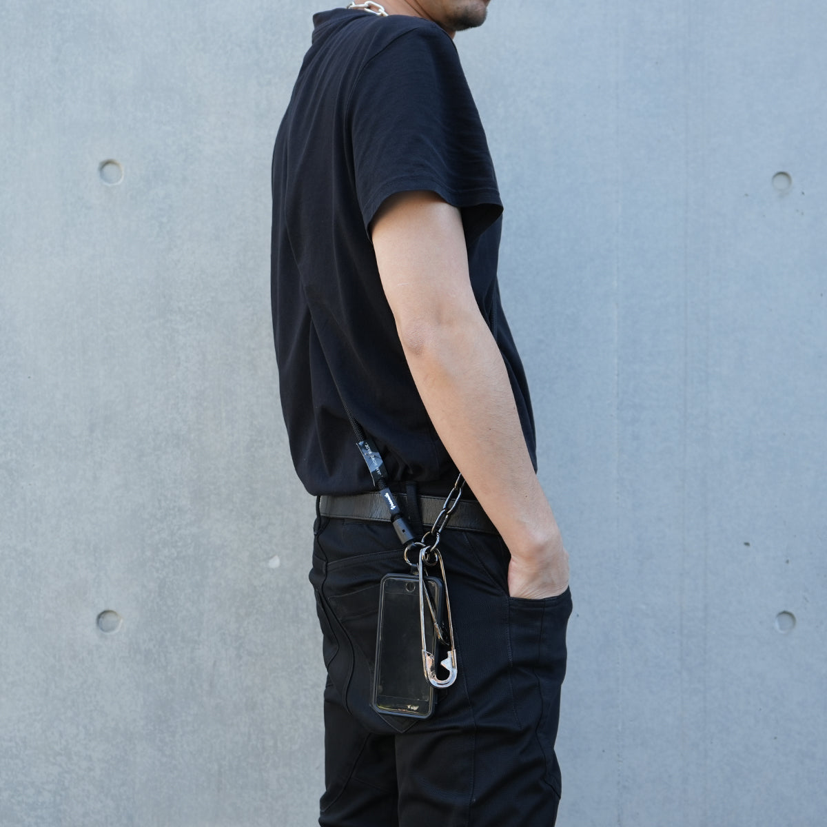 JAM HOME MADE×YOSEMITE 4NK multi CORD CHAIN LONG ブラック