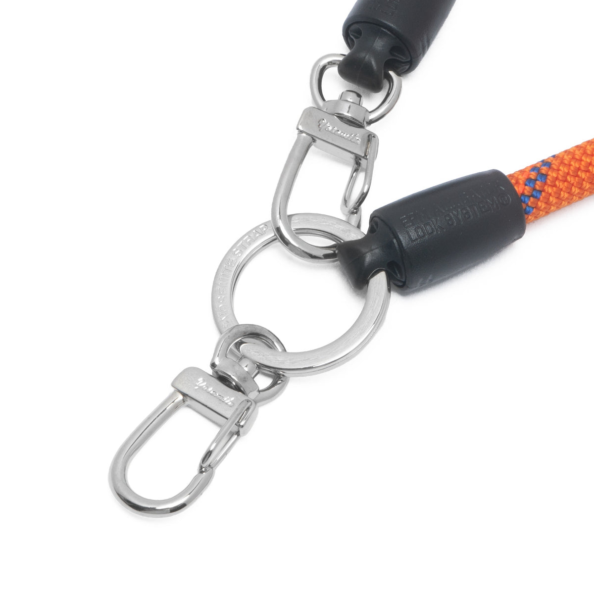 【MAMMUT EDITION】<br>YOSEMITE 2WAY MOBILE STRAP<br> MOUNTAIN ORANGE<br>マムートエディション<br>ヨセミテ 2ウェイ モバイルストラップ<br>マウンテンオレンジ