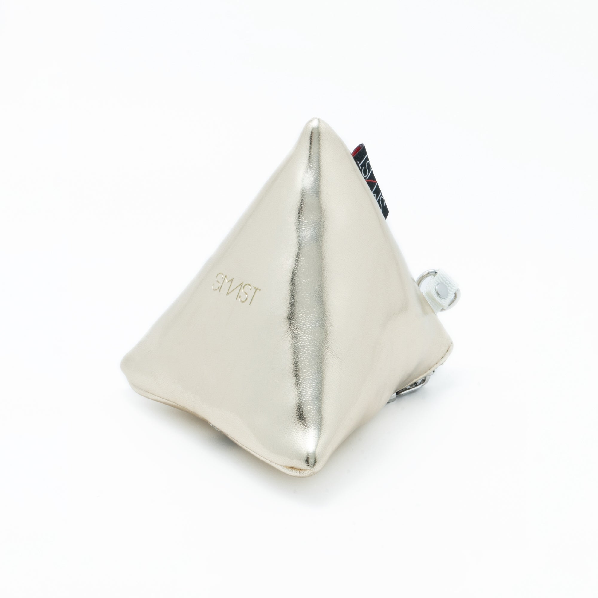 SMAST PYRAMID POUCH / GOLD