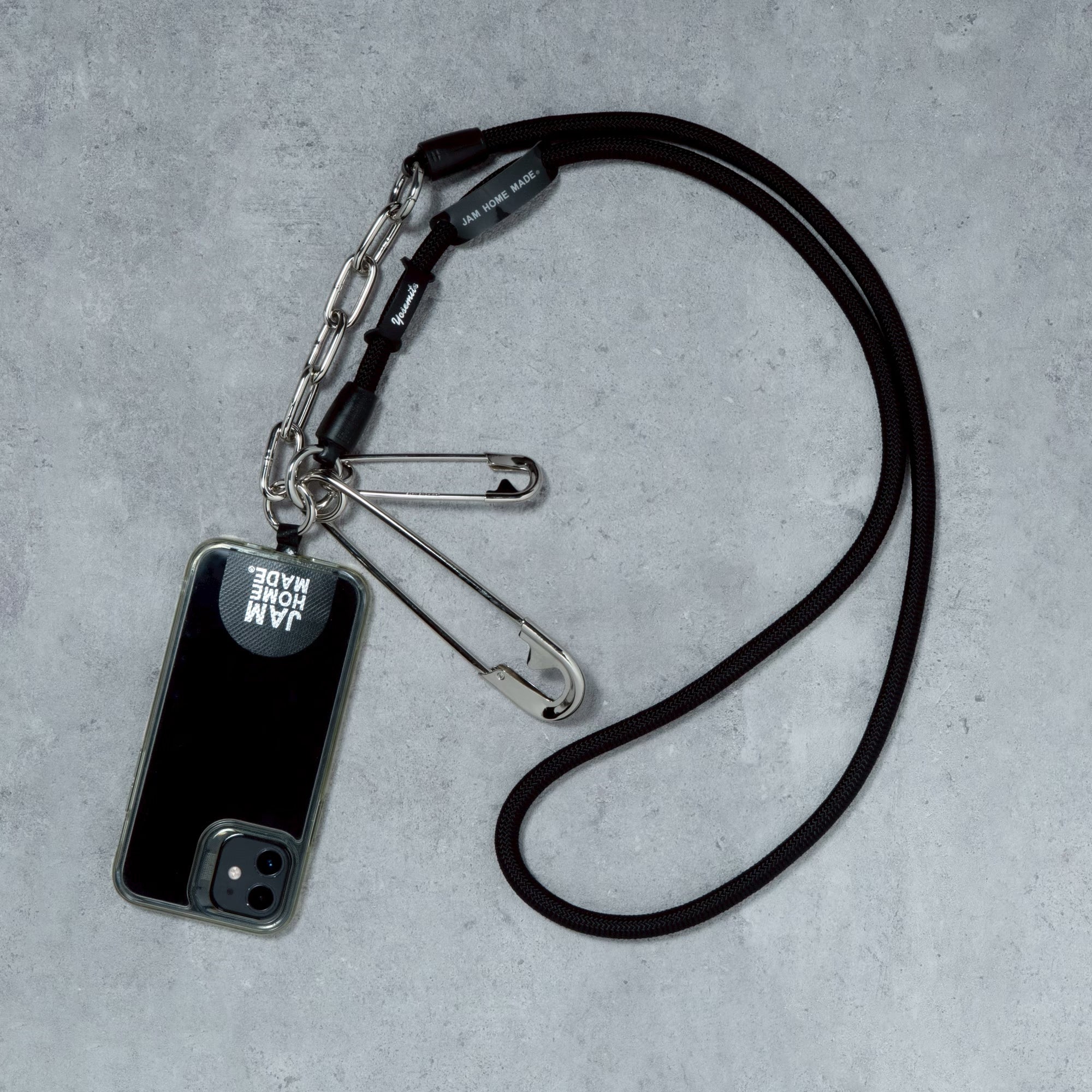 JAM HOME MADE×YOSEMITE 4NK multi CORD CHAIN LONG シルバー