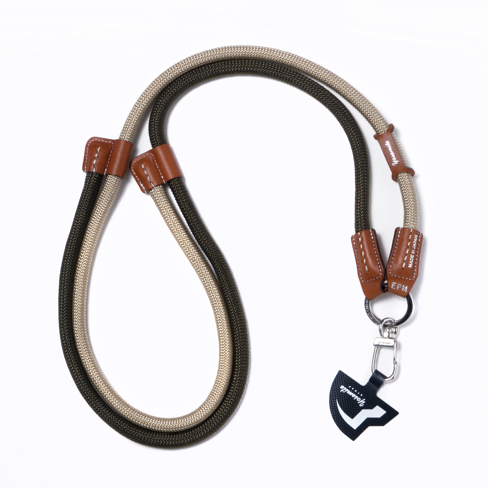 YOSEMITE MOBILE STRAP ADJUSTMENT LEATHER<br>MILITARY / COYOTE<br>ヨセミテ モバイルストラップ アジャストメント レザー<br>ミリタリー / コヨーテ