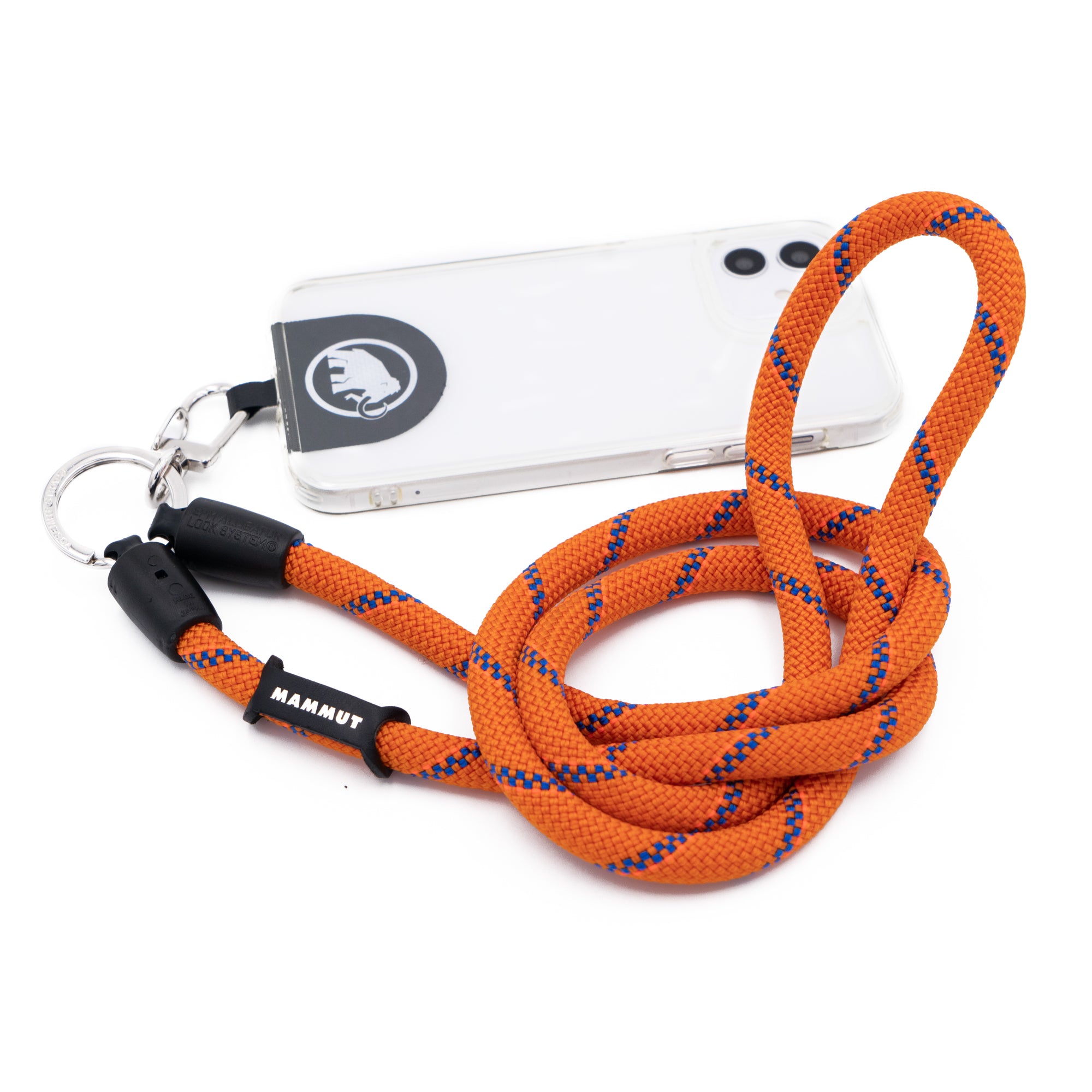 【MAMMUT EDITION】<br>YOSEMITE MOBILE STRAP<br> MOUNTAIN ORANGE<br>マムートエディション<br>ヨセミテ モバイルストラップ<br>マウンテンオレンジ