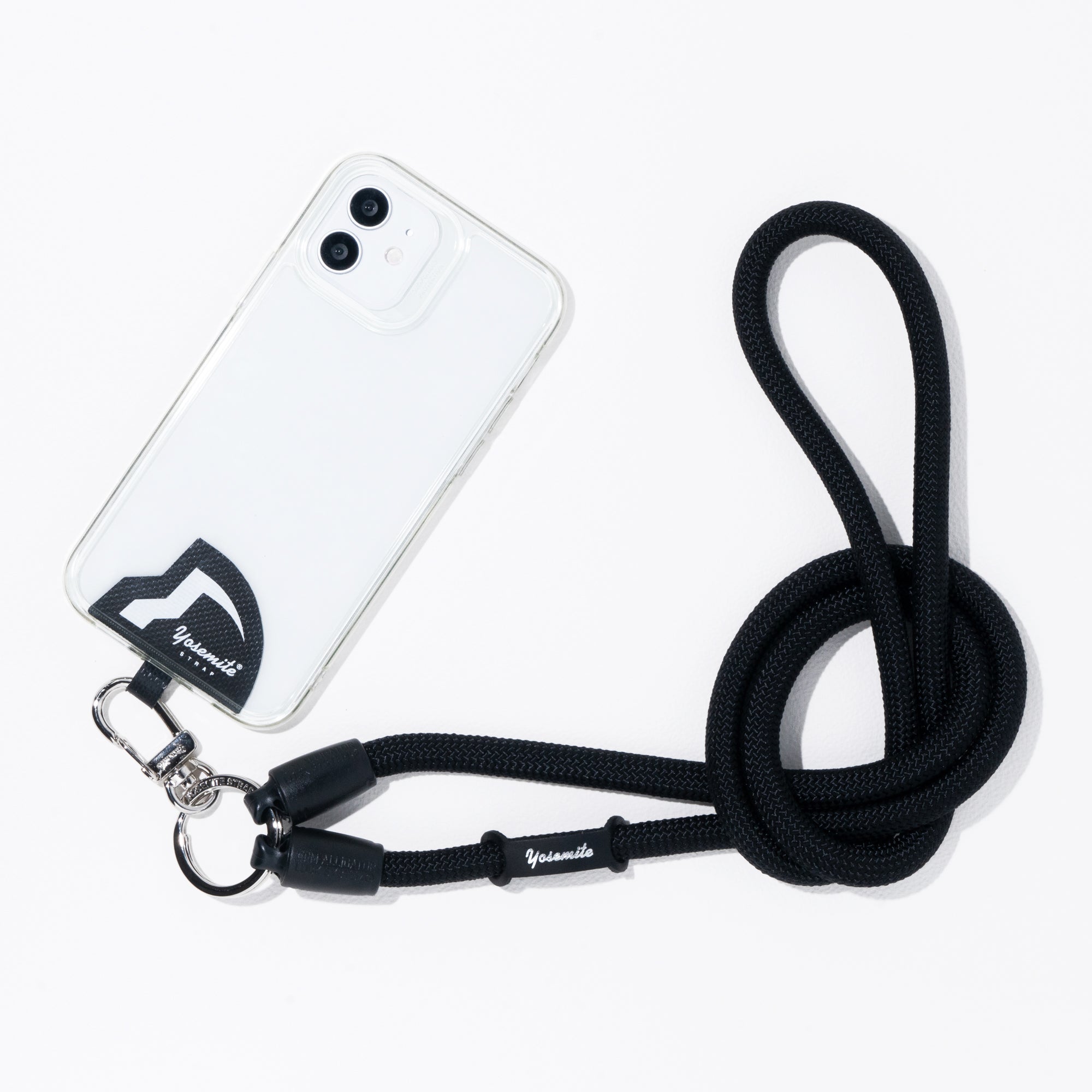 YOSEMITE MOBILE STRAP<br>MAD BLACK<br>ヨセミテ モバイルストラップ<br>マッドブラック 120cm / 140cm