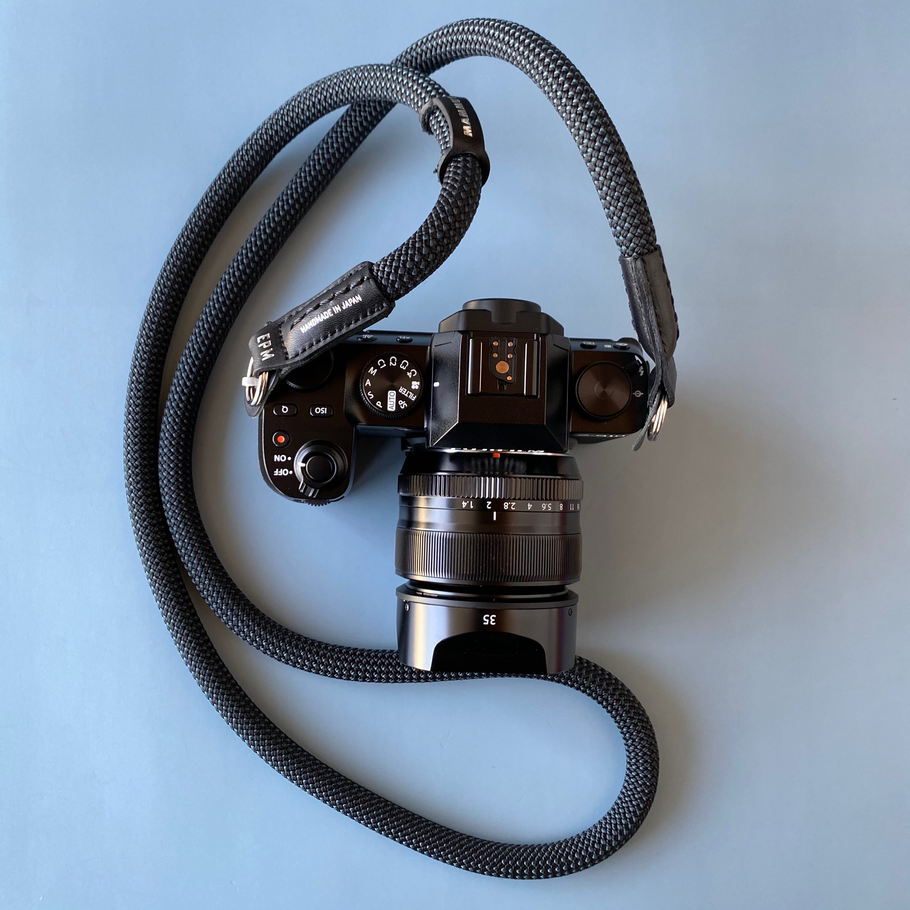 【MAMMUT EDITION】<br>YOSEMITE CAMERA STRAP<br> MOUNTAIN BLACK<br>マムートエディション ヨセミテ カメラストラップ / マウンテンブラック