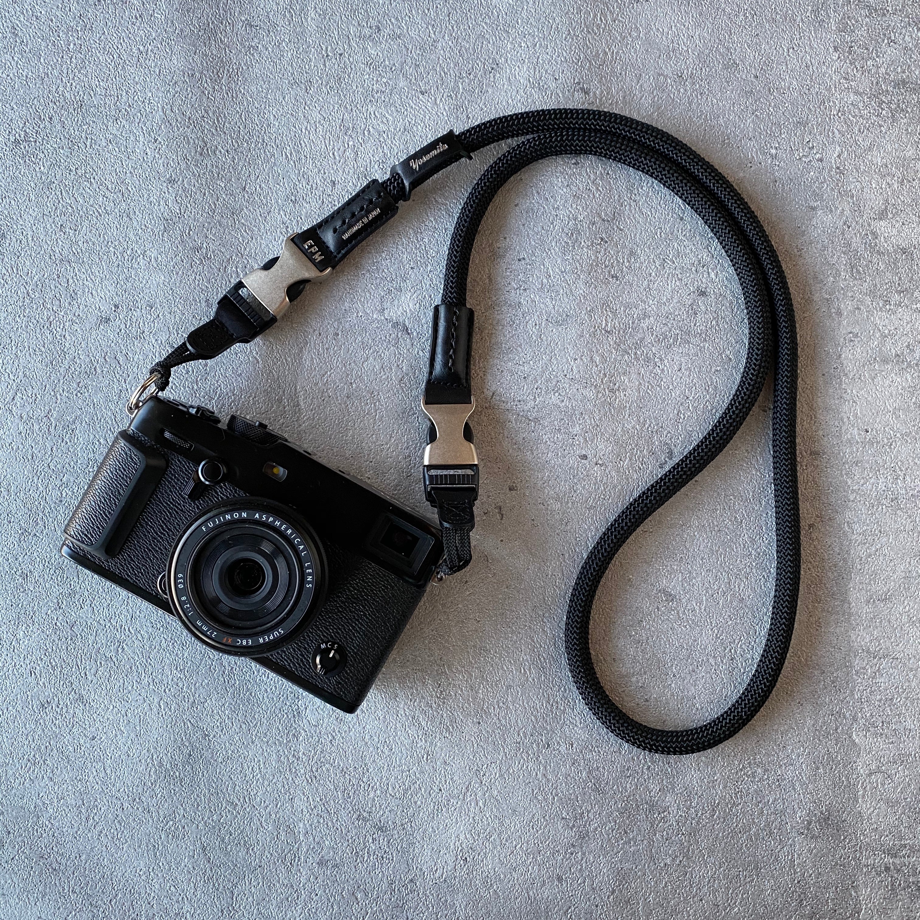 YOSEMITE CAMERA STRAP PRO <br>MAD BLACK<br>ヨセミテ カメラストラップ プロ / マッドブラック