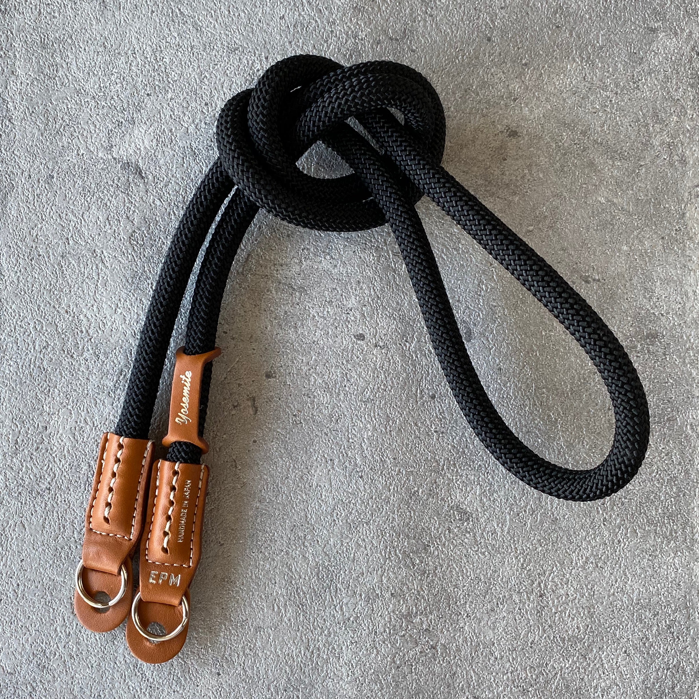 YOSEMITE CAMERA STRAP <br>HUNTER BLACK<br>ヨセミテ カメラストラップ / ハンターブラック