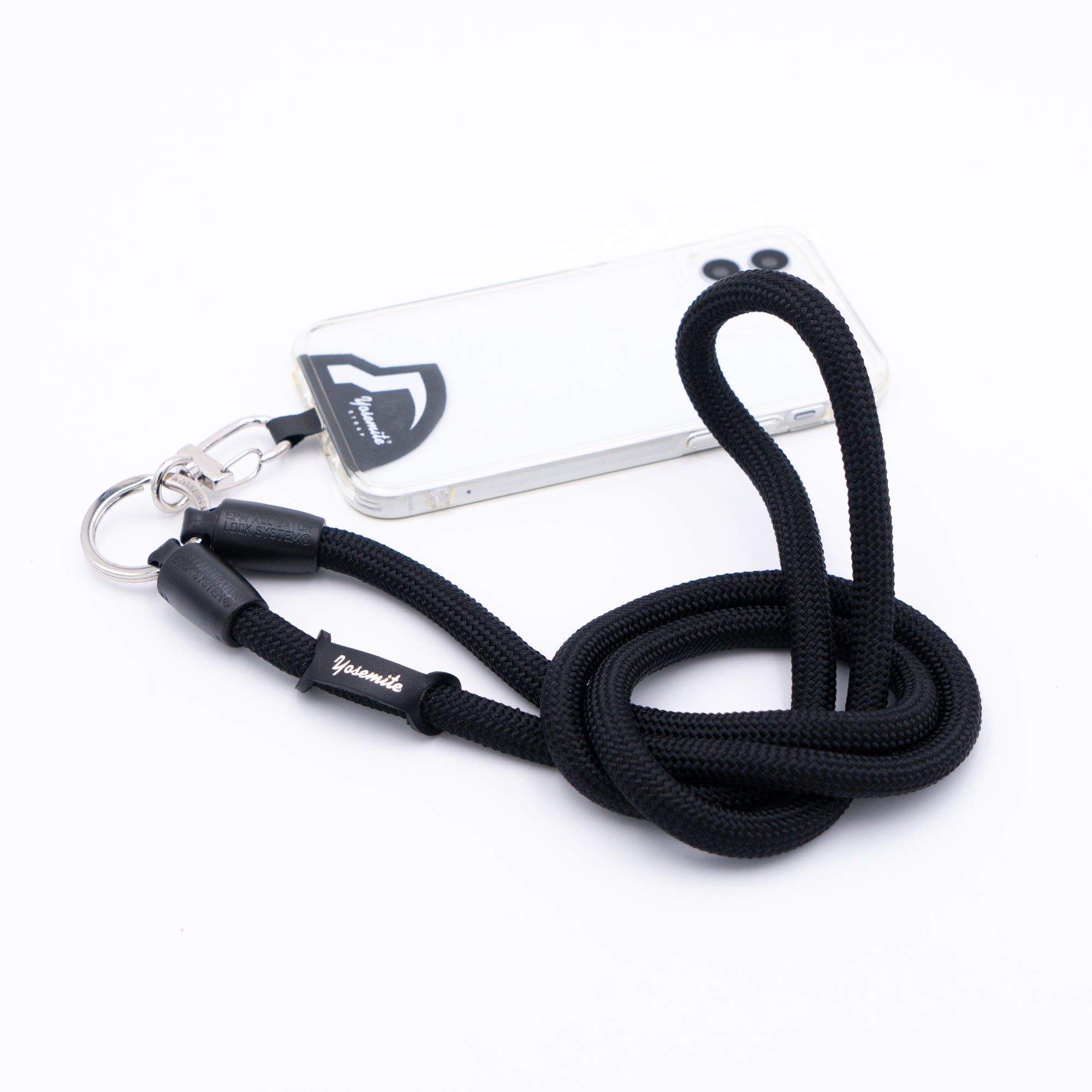 YOSEMITE MOBILE STRAP<br>MAD BLACK<br>ヨセミテ モバイルストラップ<br>マッドブラック 120cm / 140cm