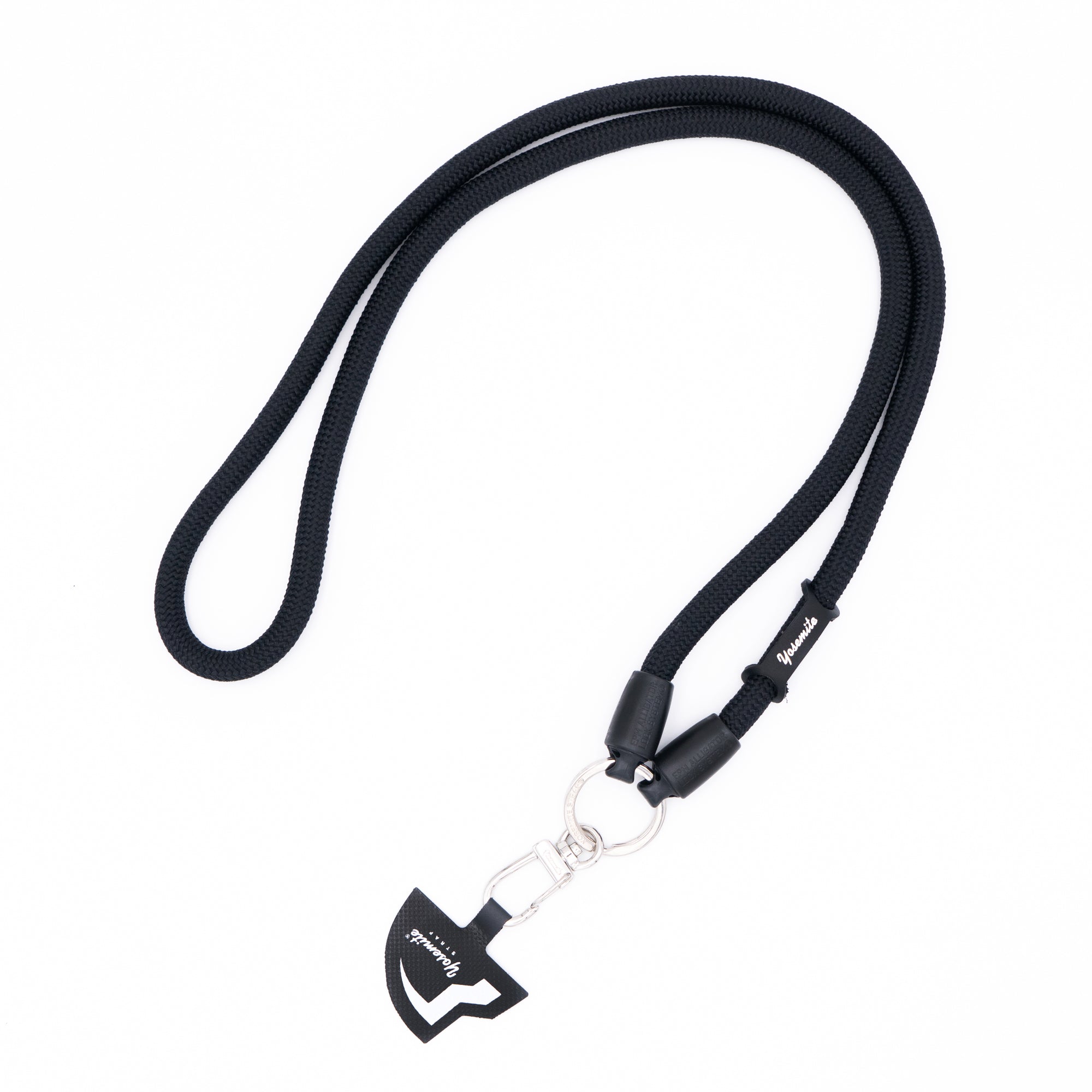 YOSEMITE MOBILE STRAP<br>MAD BLACK<br>ヨセミテ モバイルストラップ<br>マッドブラック 120cm / 140cm