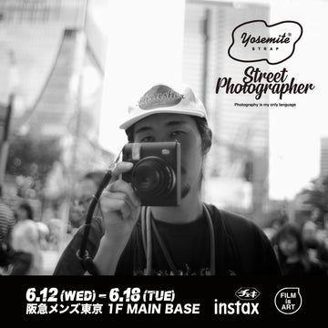 【6/12～6/18】阪急メンズ東京１FでINSTAX‟チェキ”とのコラボレーションPOPUPを開始！