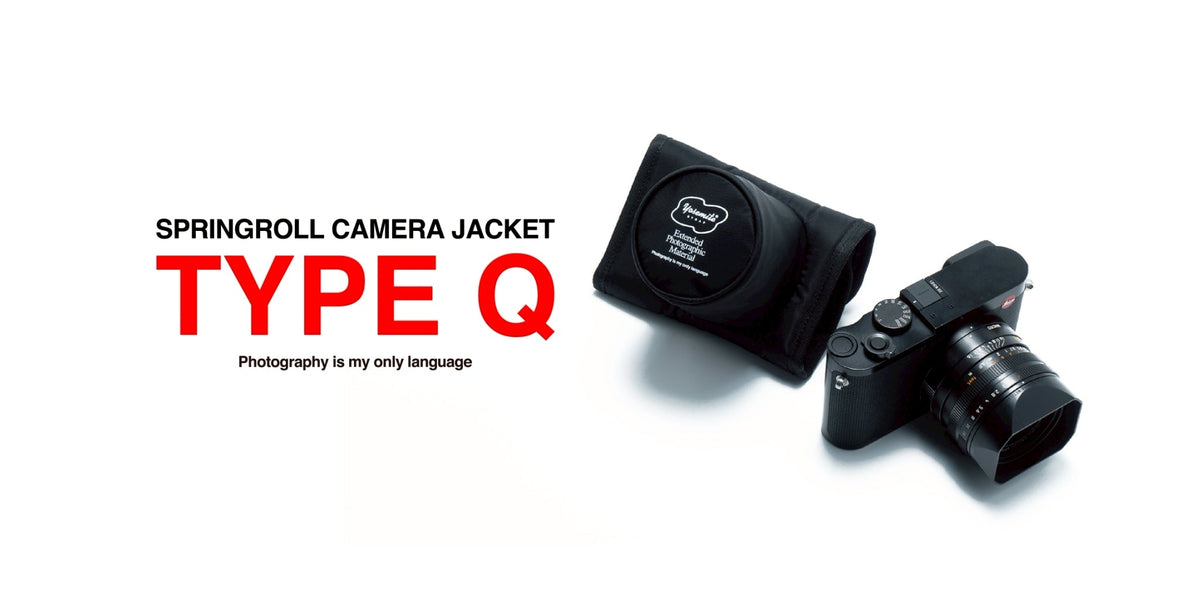 大人気のSPRINGROLL CAMERA JACKETにLeica Qシリーズがシンデレラフィットするモデルが新登場。