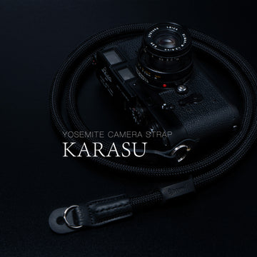 カメラストラップシリーズに『KARASU』が販売開始！