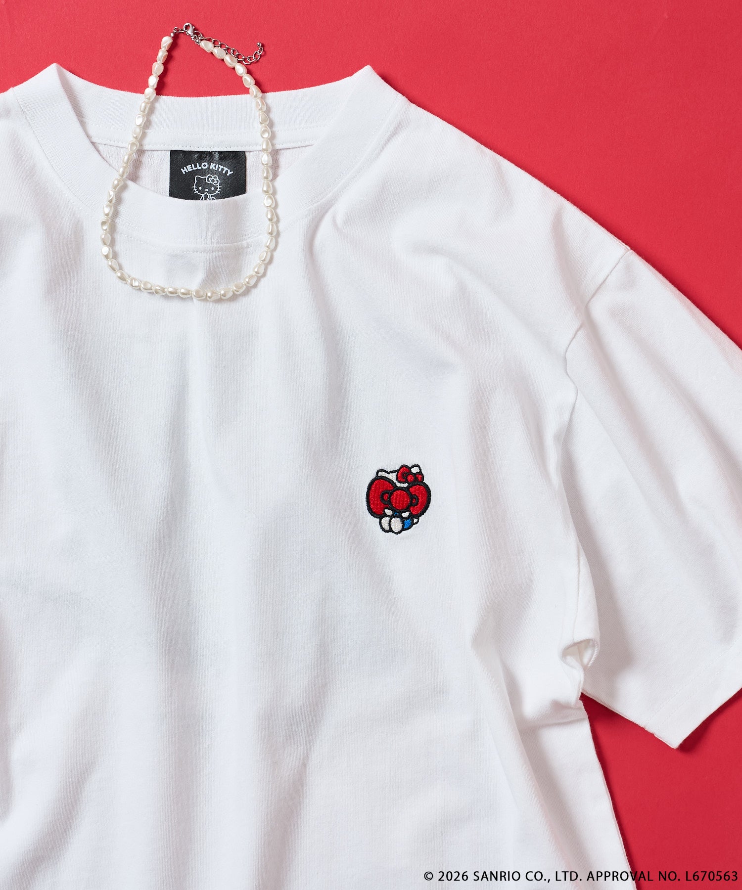 FREAK'S STORE×SMAST×ハローキティ/「HELLO KITTY」アニマル柄プリントTEE/ OFF