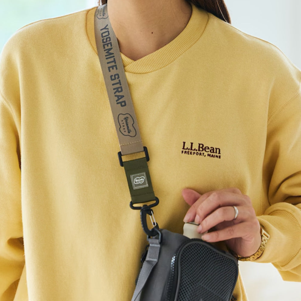 YOSEMITE BAG SHOULDER STRAP/BEIGE