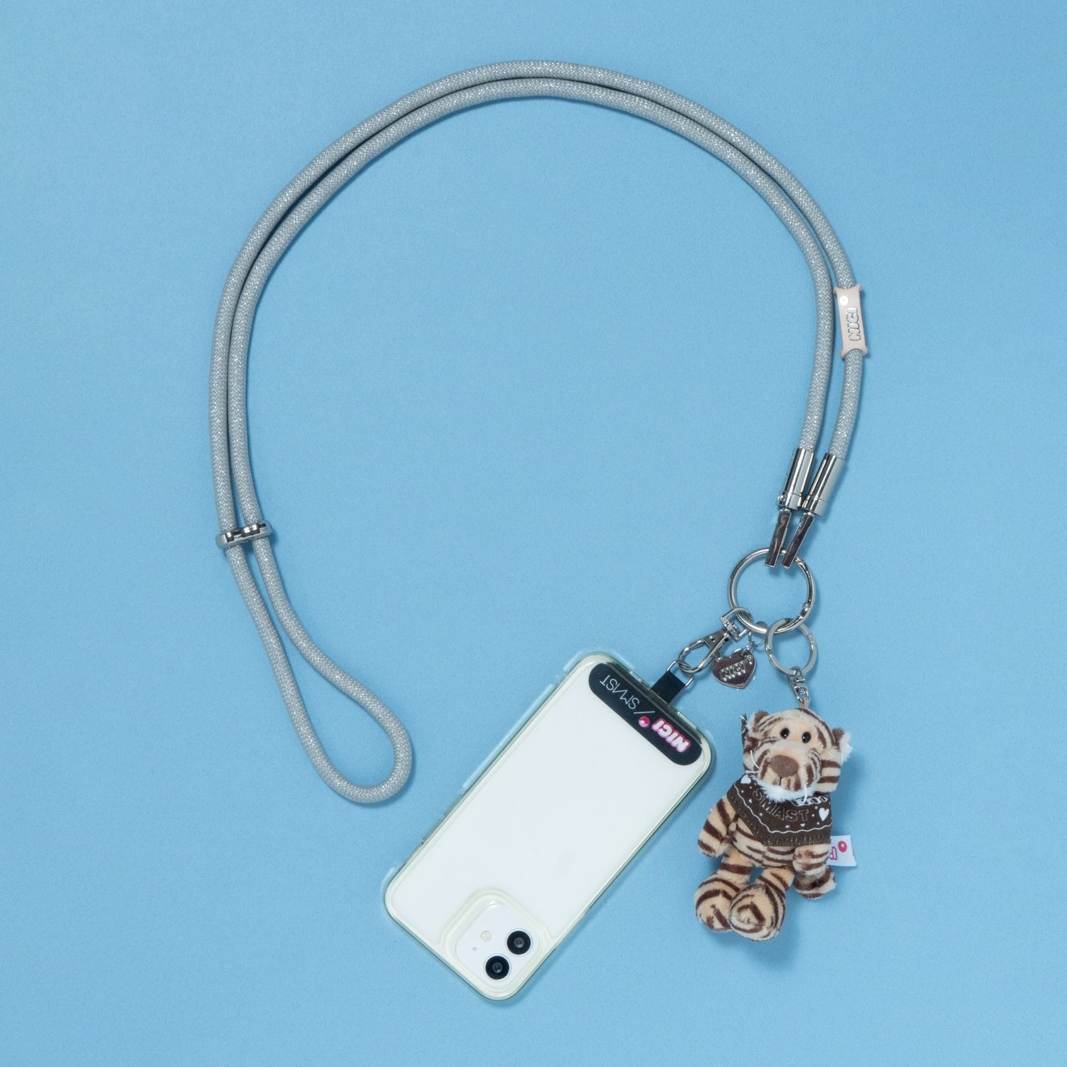 NICI × SMAST GLITTER MOBILE STRAP/タイガー
