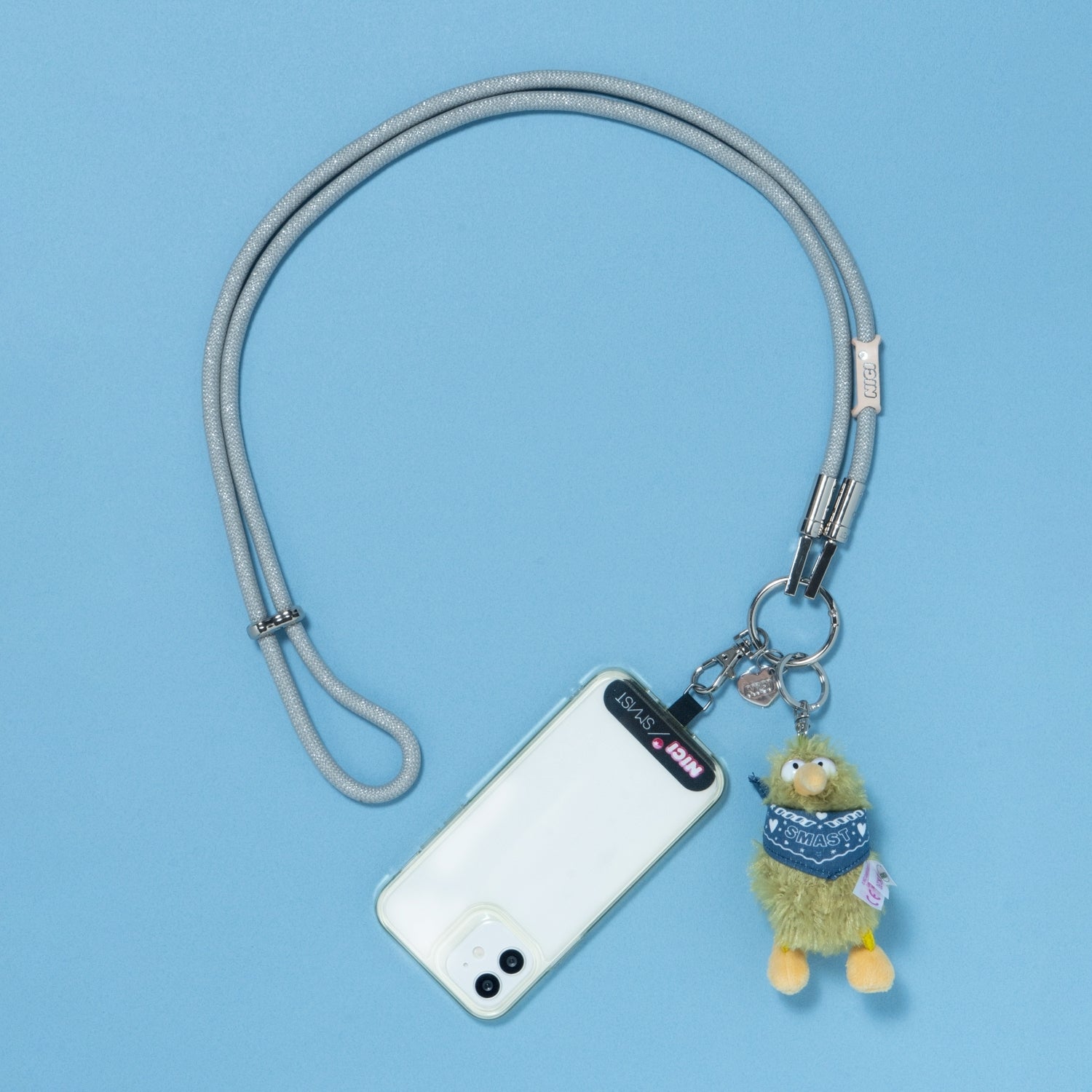 NICI × SMAST GLITTER MOBILE STRAP/バード