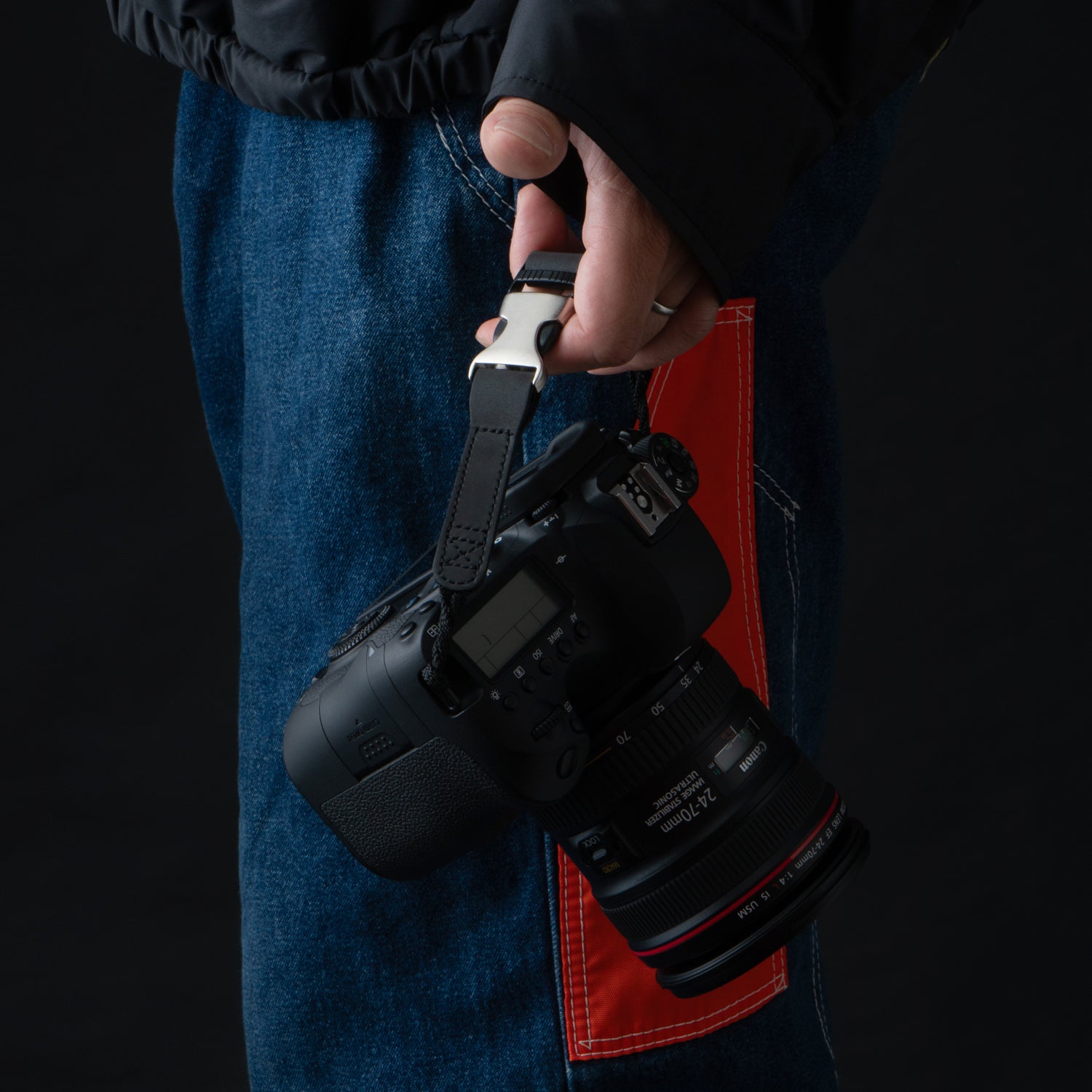 YOSEMITE CAMERA STRAP REFLECT PRO PLUS<br>ORANGE GLOW