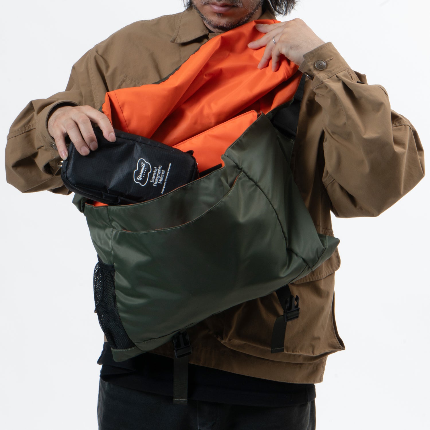 YOSEMITE ヨセミテ / EXPANDER MESSENGER BAG YOSMITE EXPANDER MESSENGER BAG