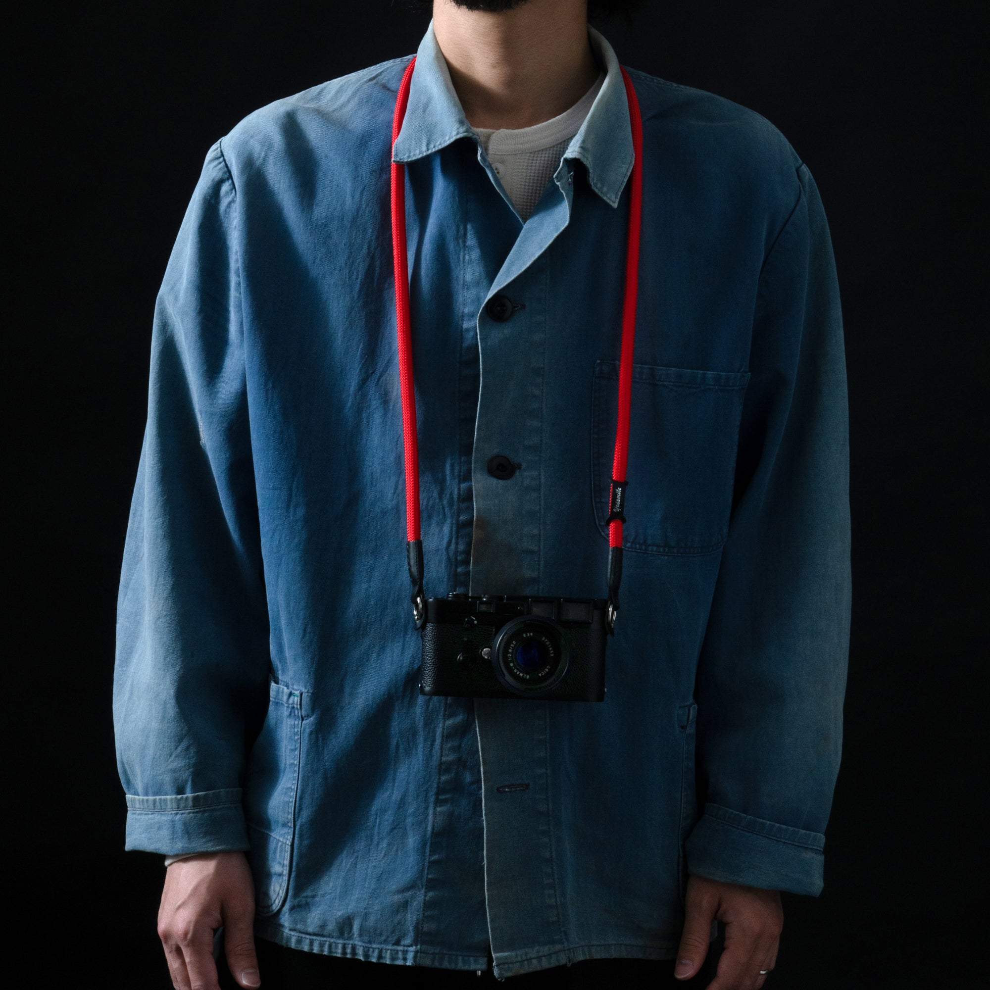 YOSEMITE CAMERA STRAP <br>CRIMSON RED<br>ヨセミテ カメラストラップ / クリムゾンレッド