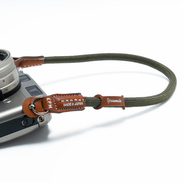 予約商品<br>YOSEMITE CAMERA STRAP <br>HUNTER KHAKI 50cm<br>ヨセミテ カメラストラップ / ハンターカーキ 50cm