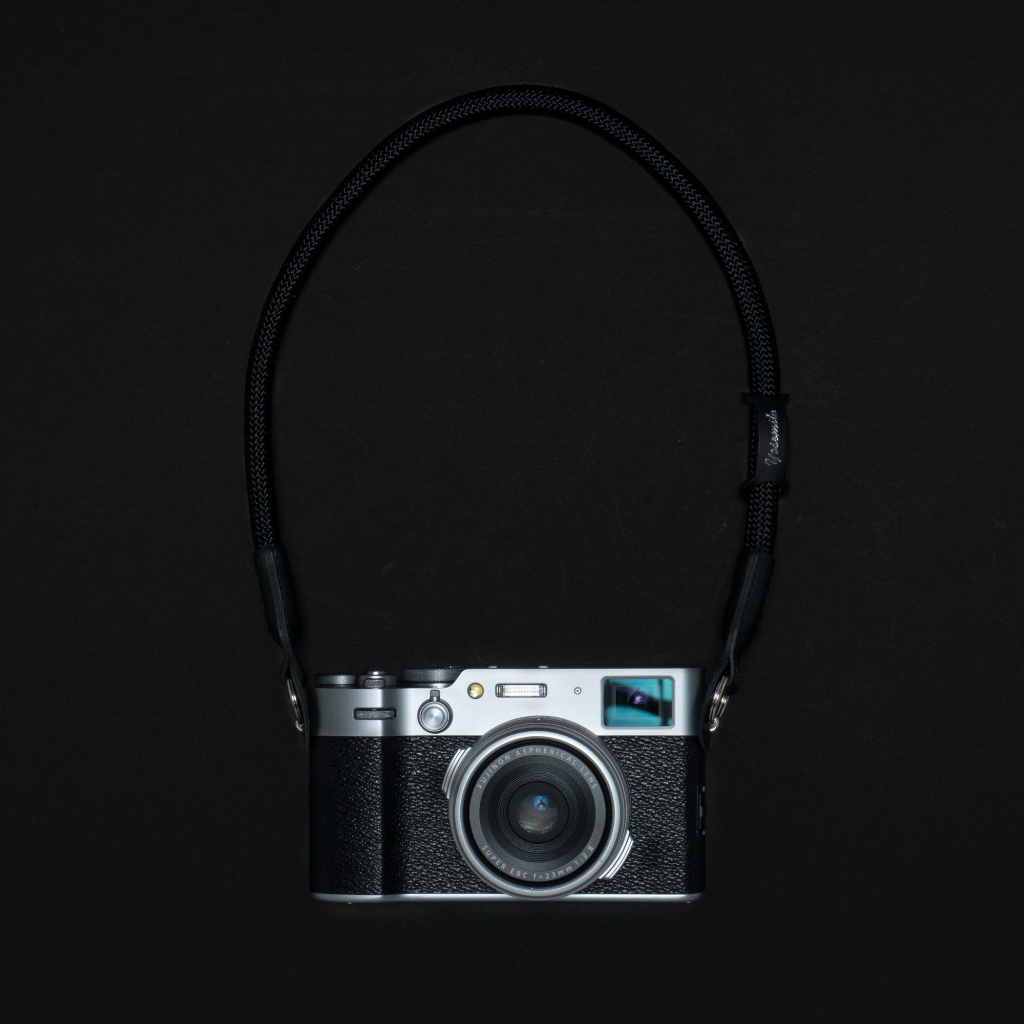 YOSEMITE CAMERA STRAP <br>MAD BLACK 50cm<br>ヨセミテ カメラストラップ / マッドブラック 50cm