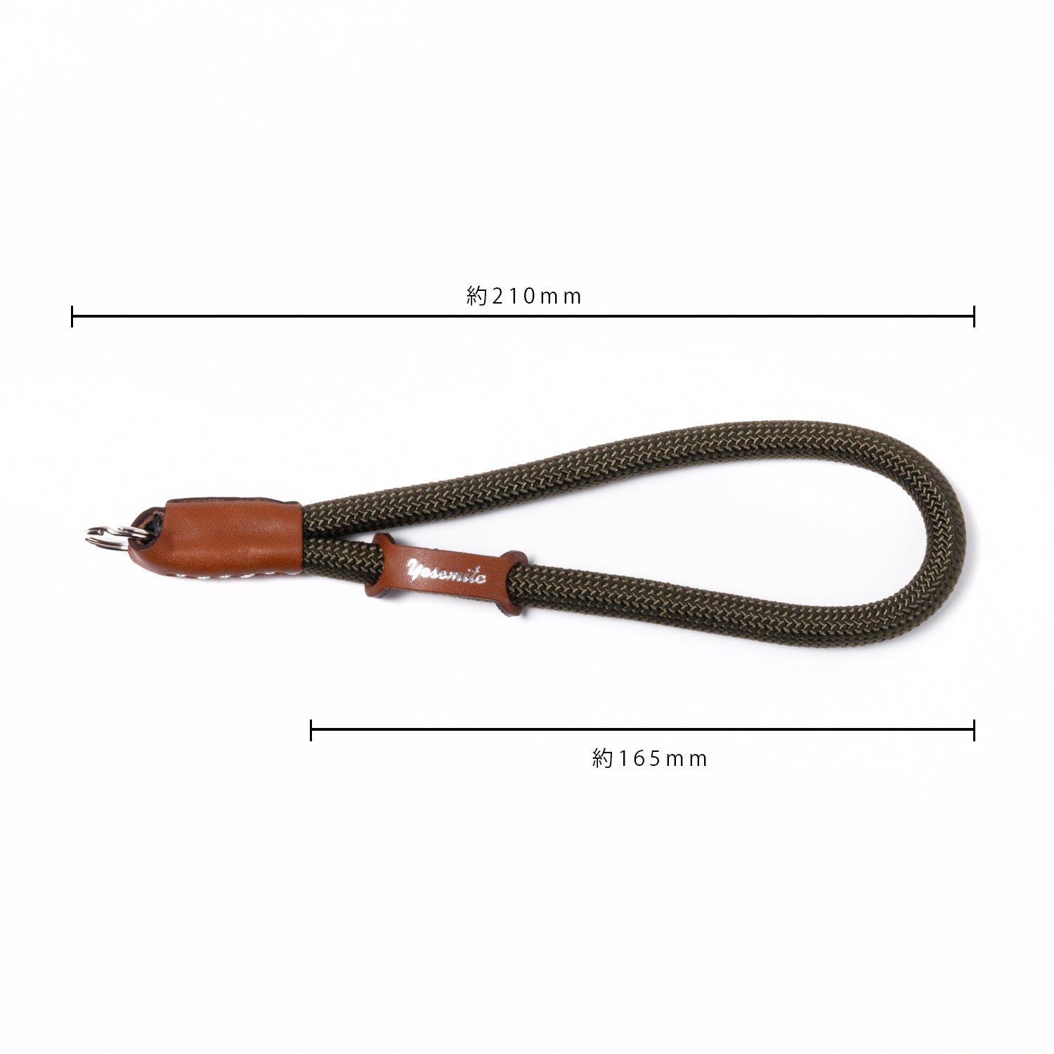 YOSEMITE CAMERA STRAP HANDLE<br>HUNTER KHAKI<br>ヨセミテ カメラストラップ ハンドル / ハンターカーキ