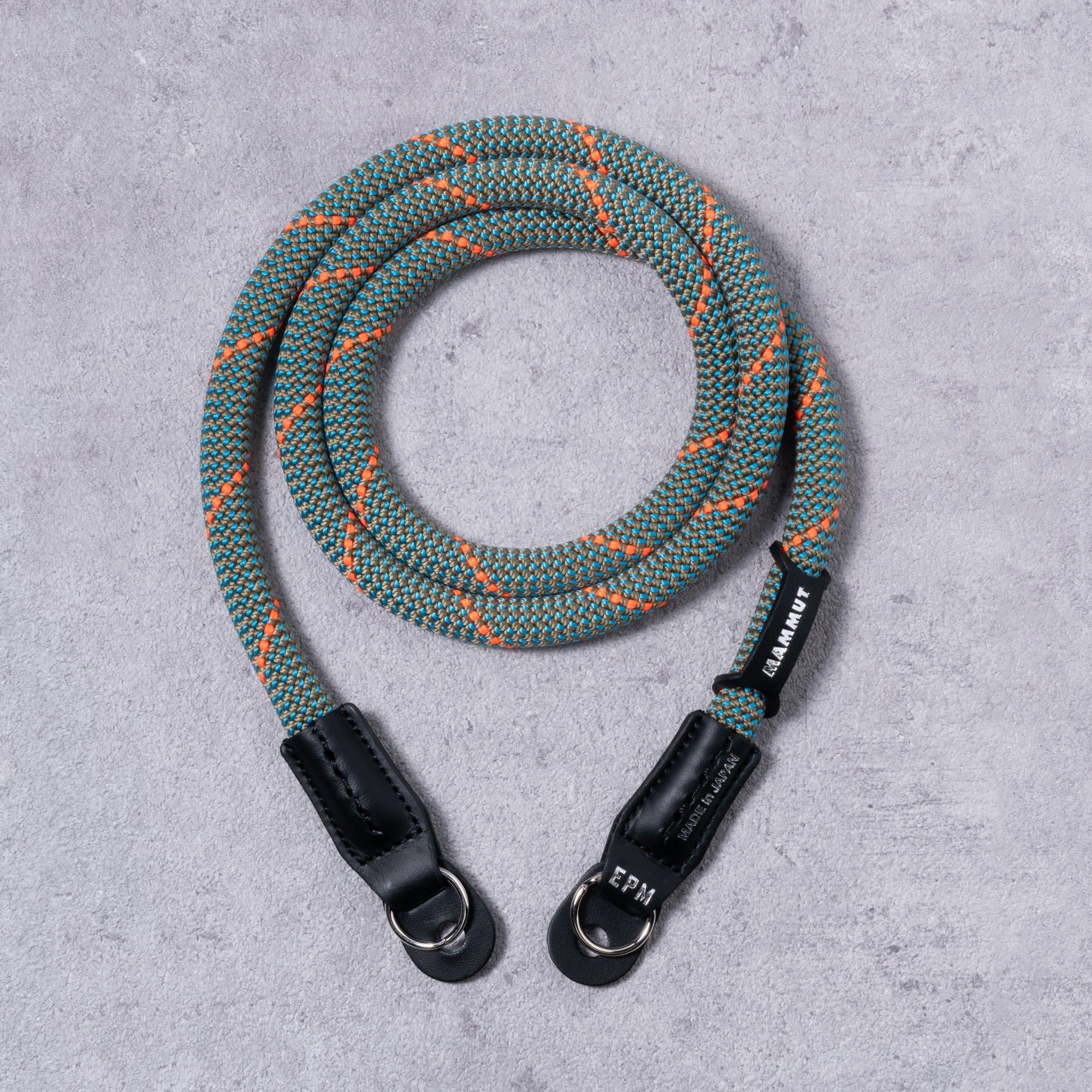 【MAMMUT EDITION】<br>YOSEMITE CAMERA STRAP<br> MOUNTAIN TURQUOISE<br>マムートエディション ヨセミテカメラ ストラップ / マウンテン ターコイズ