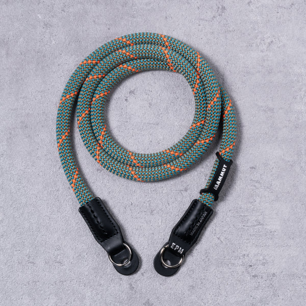 【MAMMUT EDITION】<br>YOSEMITE CAMERA STRAP<br> MOUNTAIN TURQUOISE<br>マムートエディション ヨセミテカメラ ストラップ / マウンテン ターコイズ